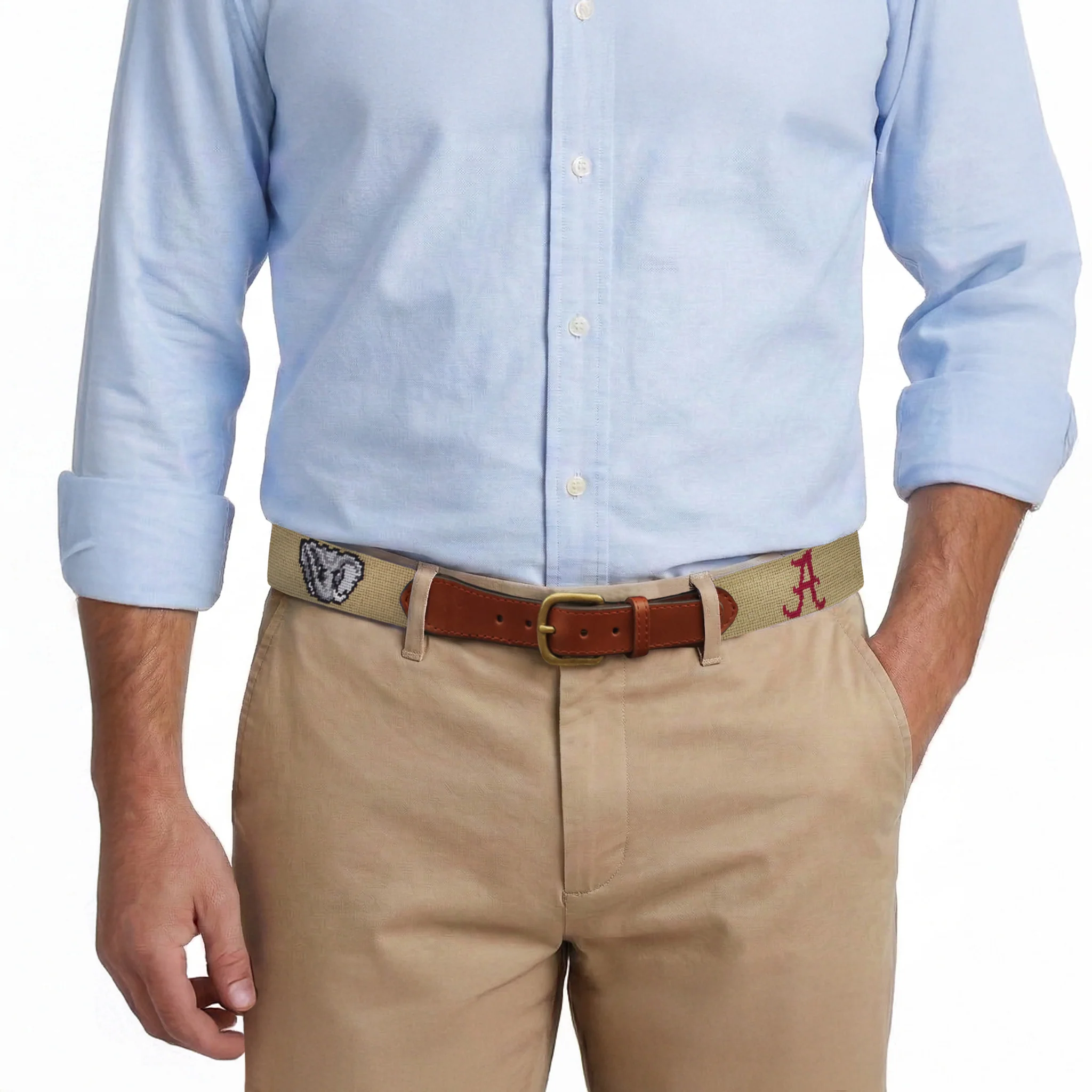 Alabama Life Belt (Dark Khaki) - Image 4