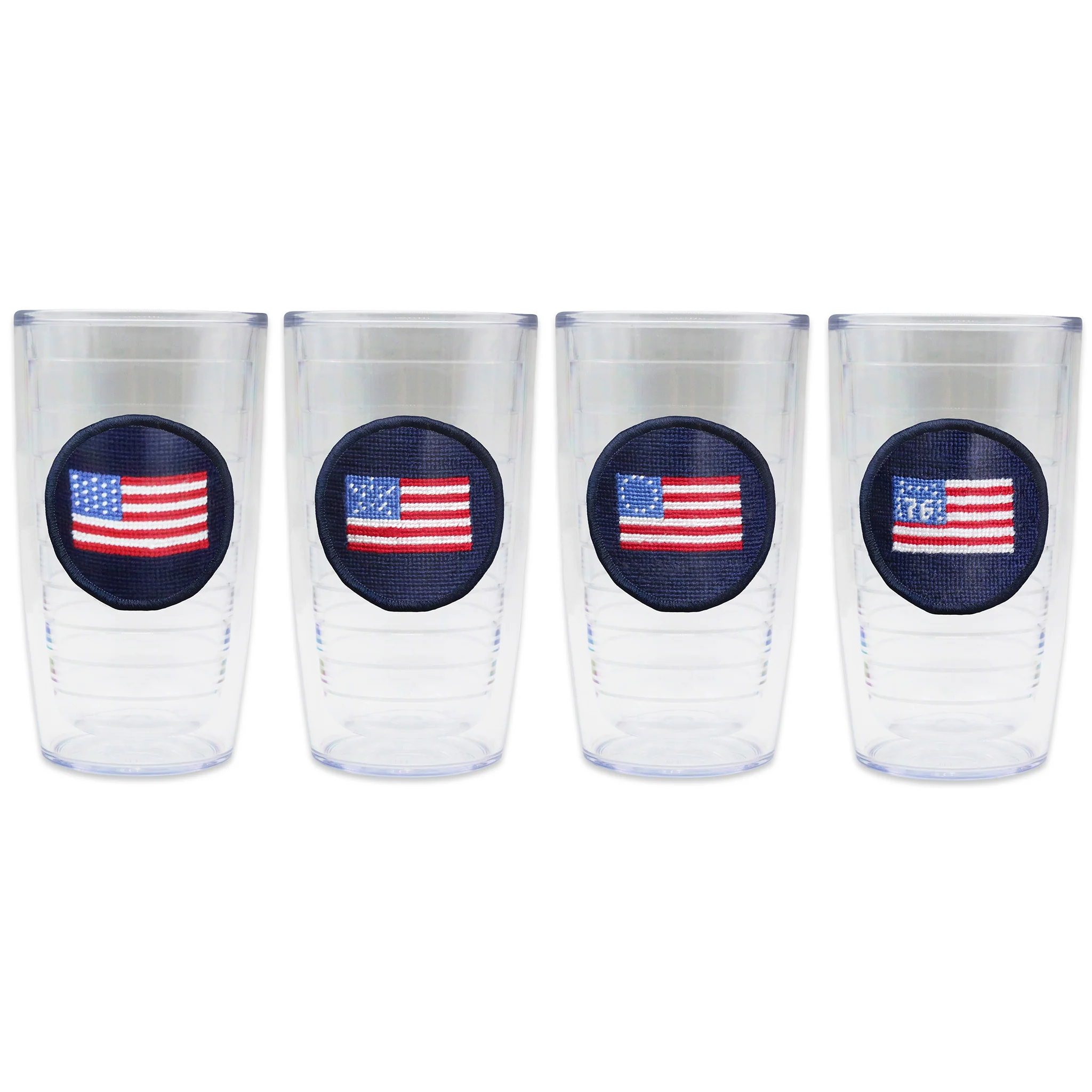 American Flags Tumbler Set