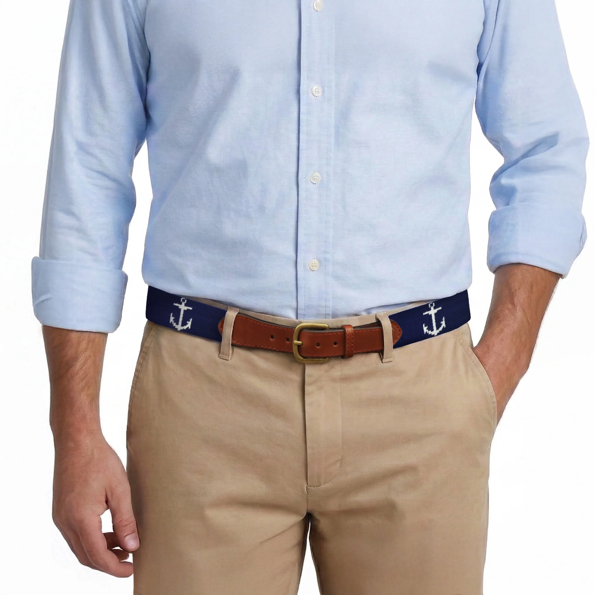 Anchor Belt (Dark Navy) - Image 4