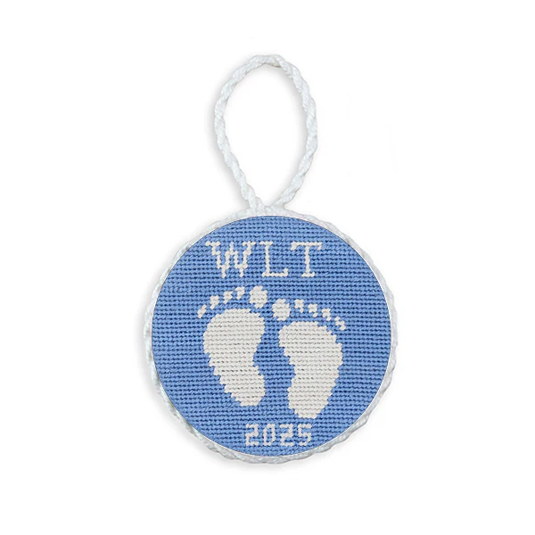 Baby Feet Ornament - 2025