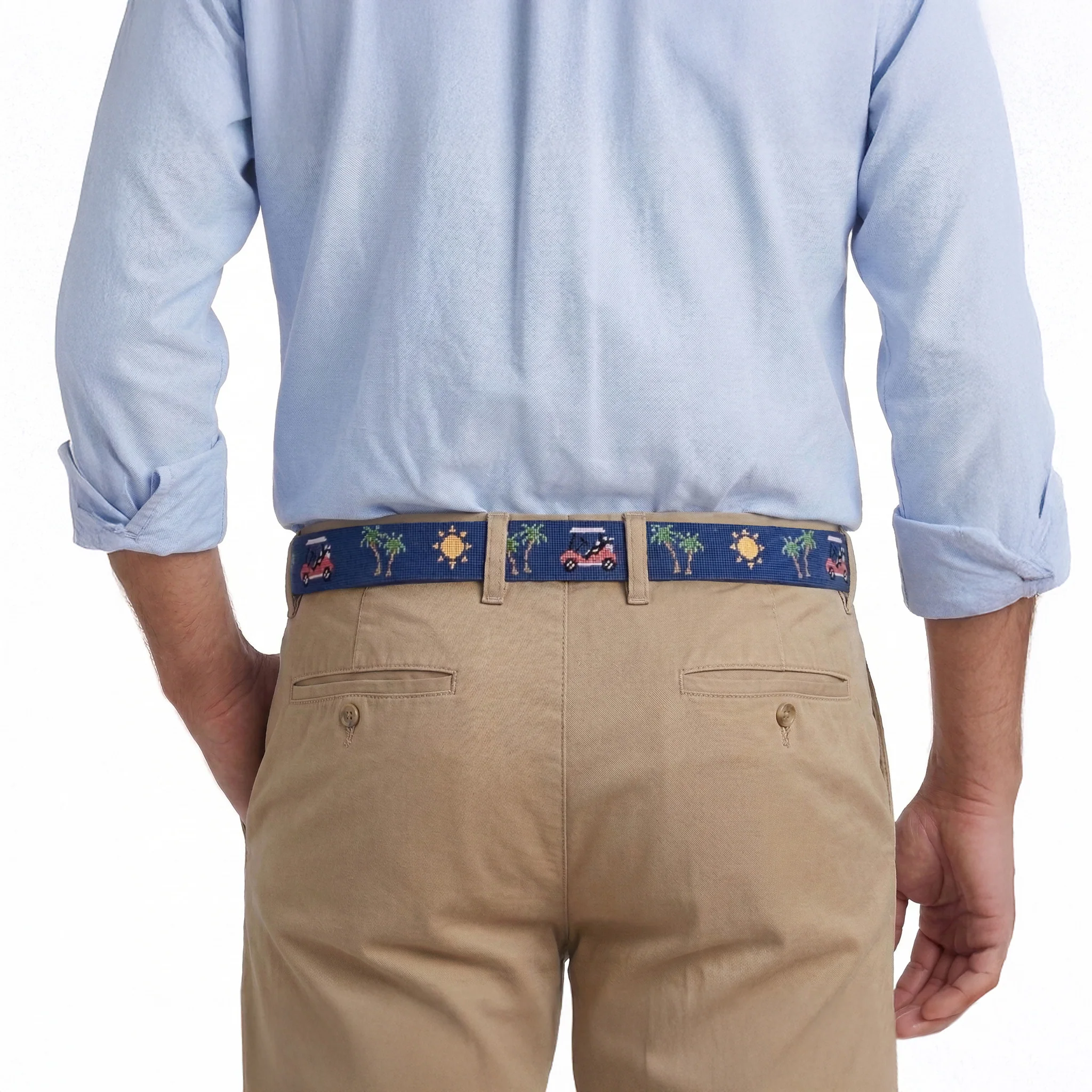 Beachy Golf Belt (Classic Navy) - Image 5