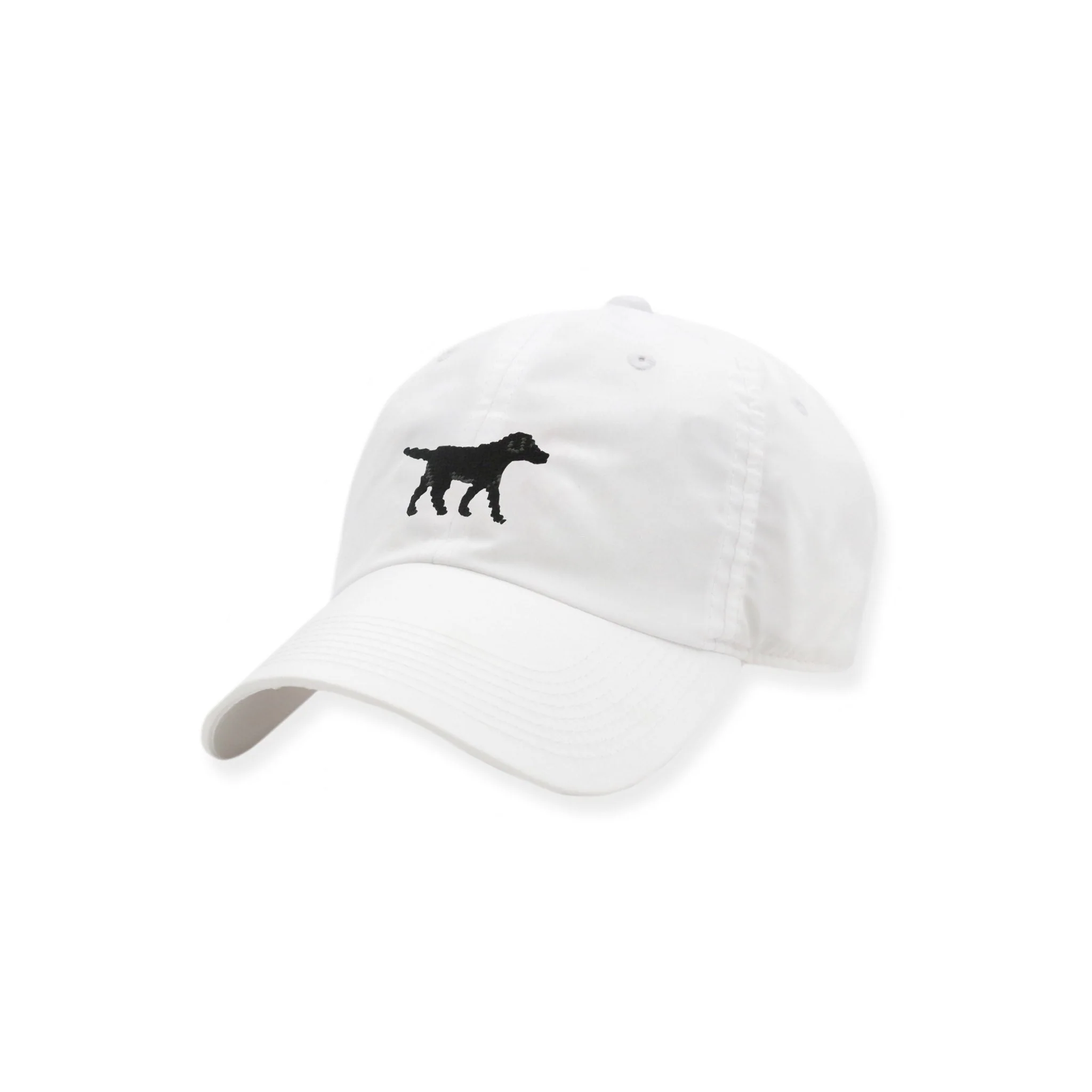 Black Lab Walking Performance Hat (White)