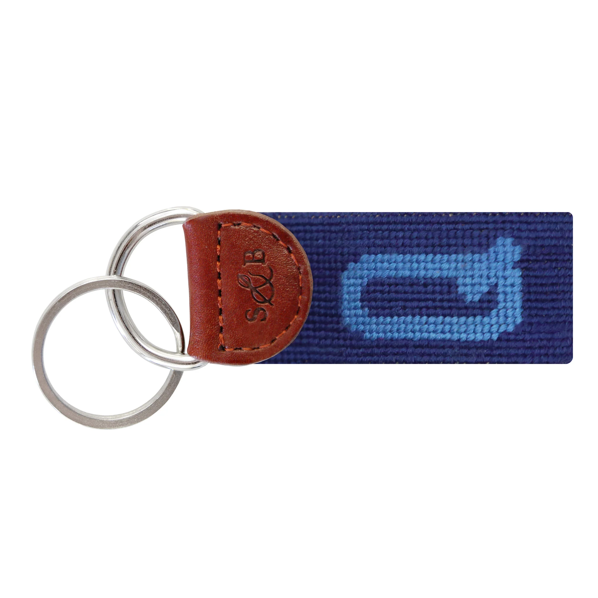 Block Letter Key Fob - Image 17