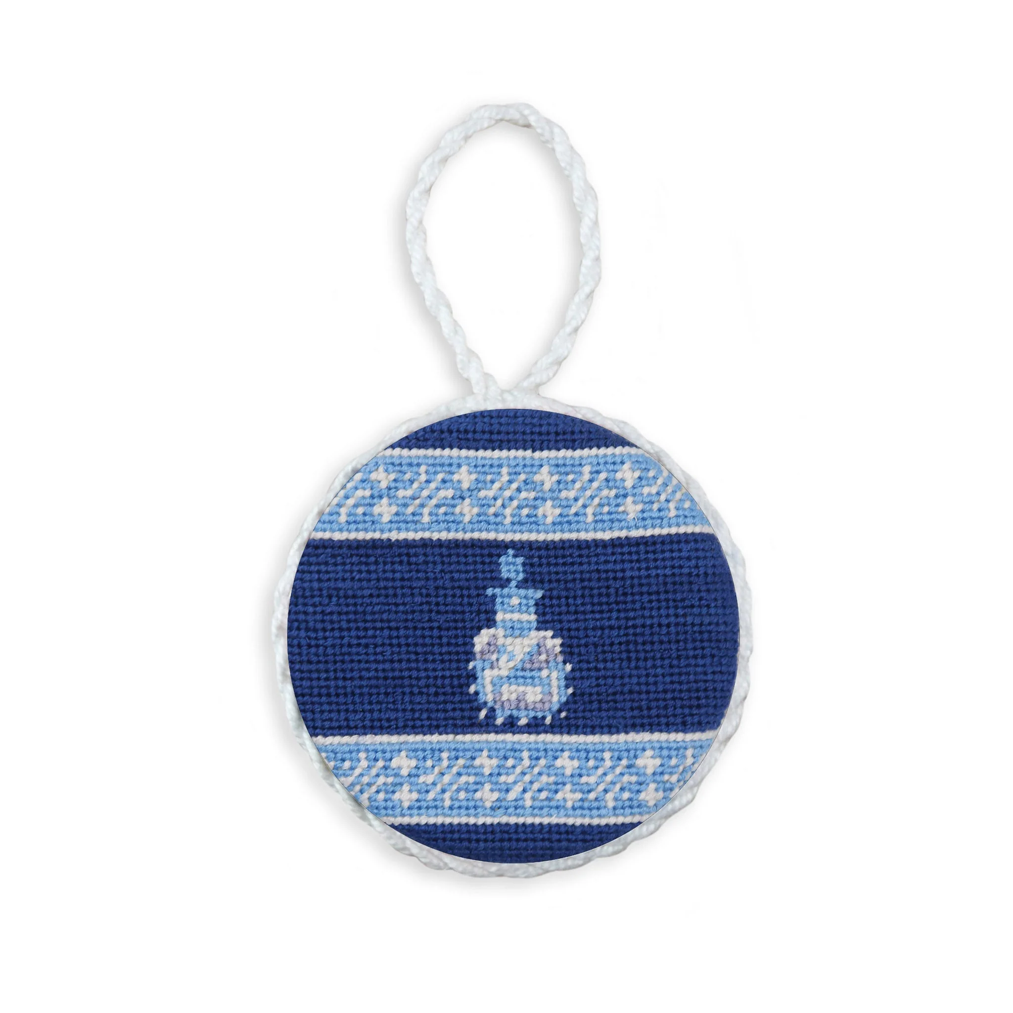 Citadel Fairisle Ornament (Classic Navy)