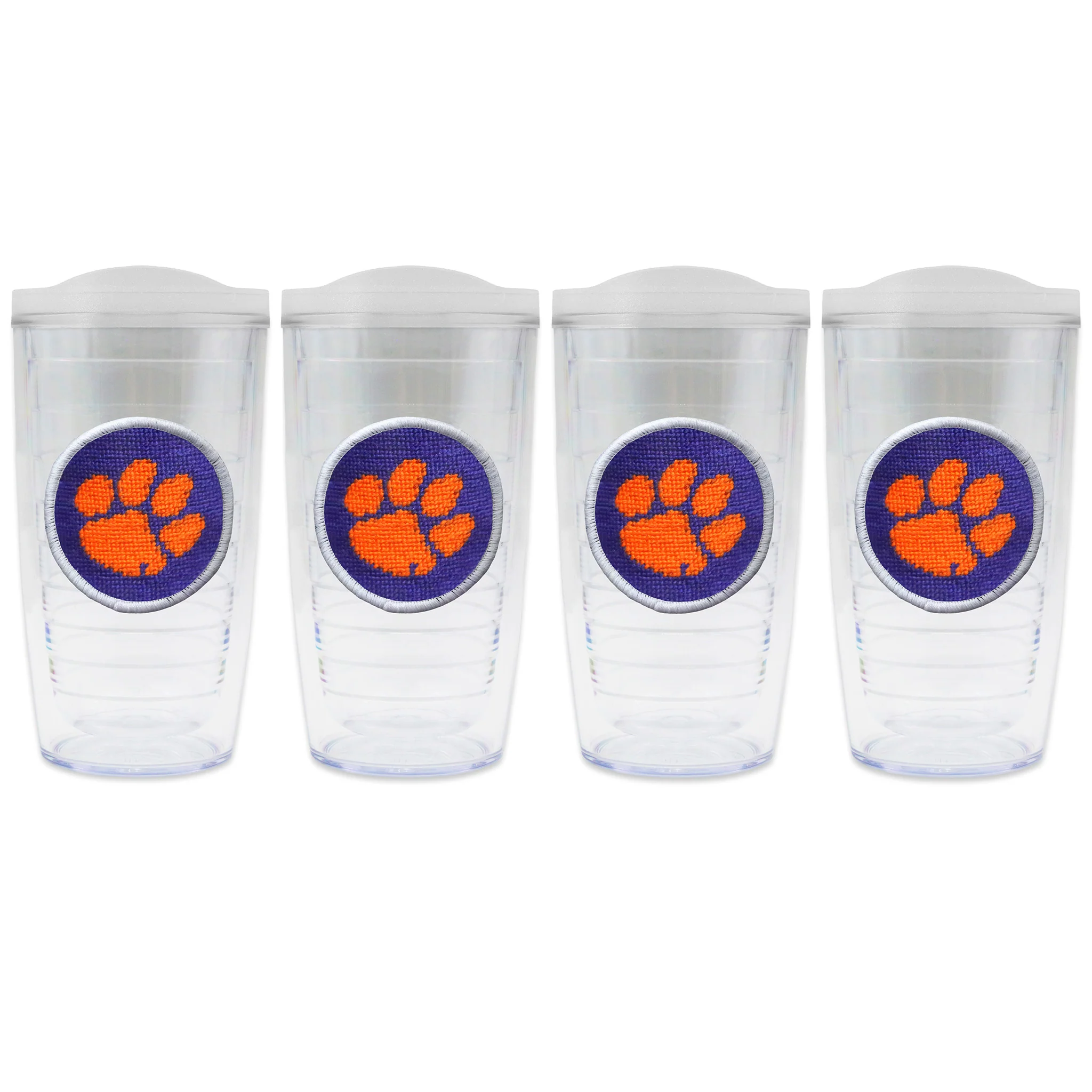 Clemson Tumbler Set with Lids