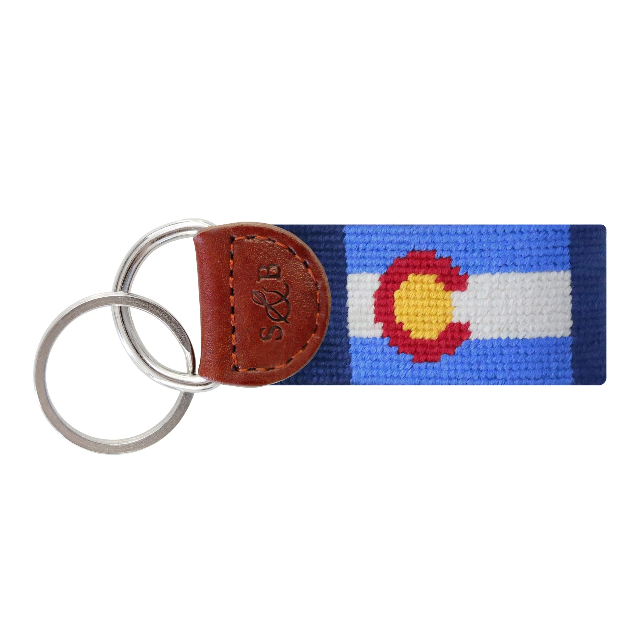 Colorado State Flag Key Fob (Classic Navy)