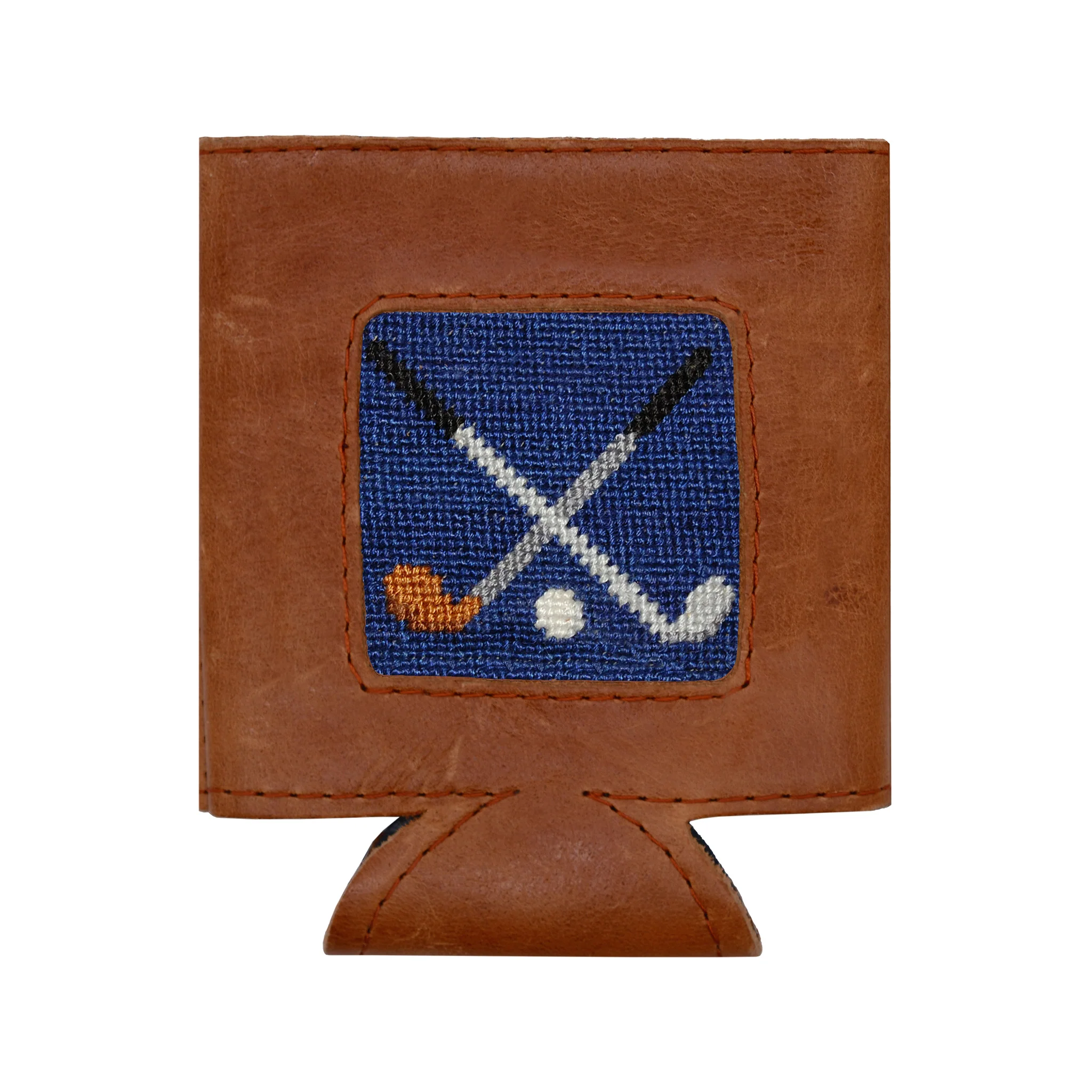 Crossed Clubs Can Cooler (Classic Navy) - Image 2