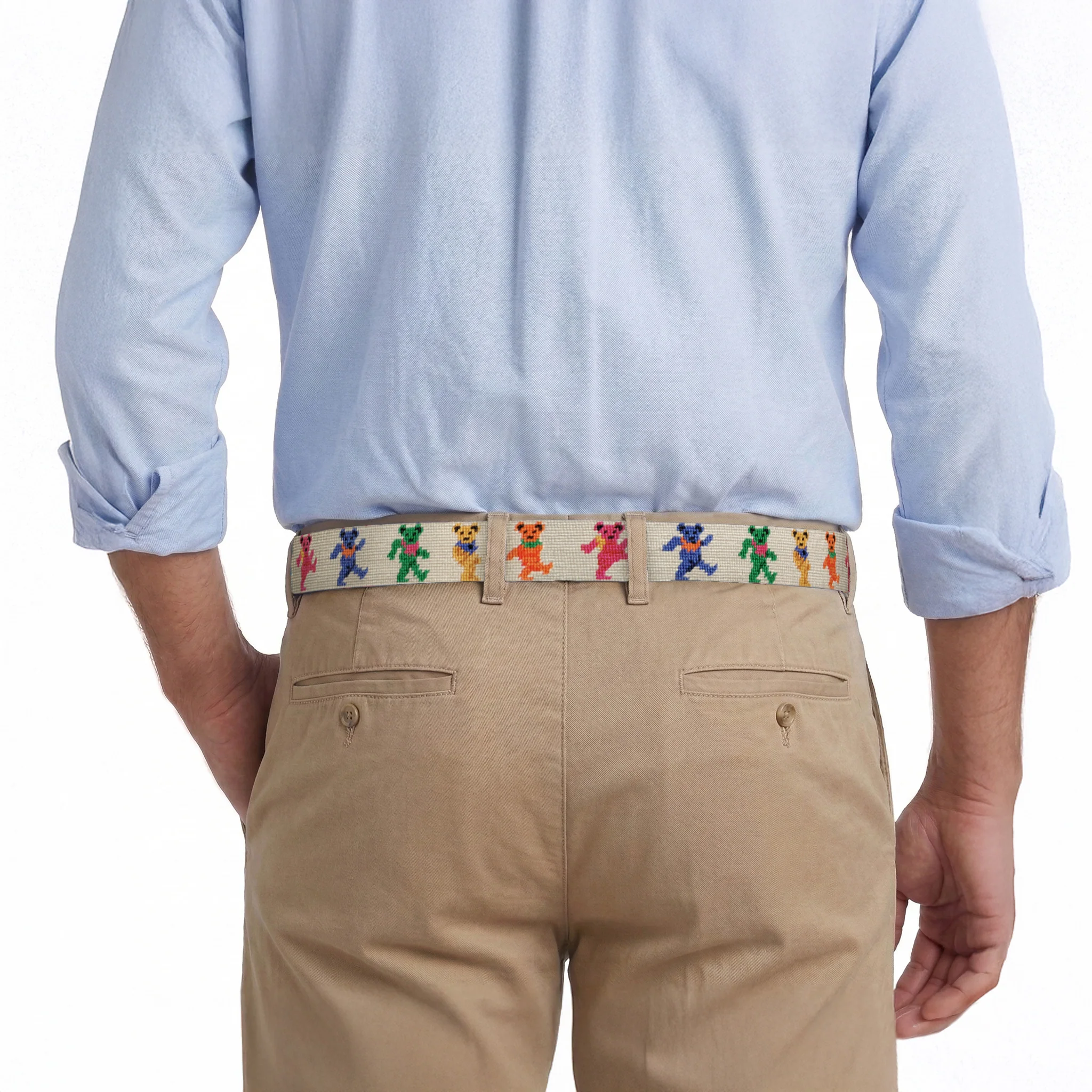 Dancing Bears Belt (Oatmeal) - Image 5