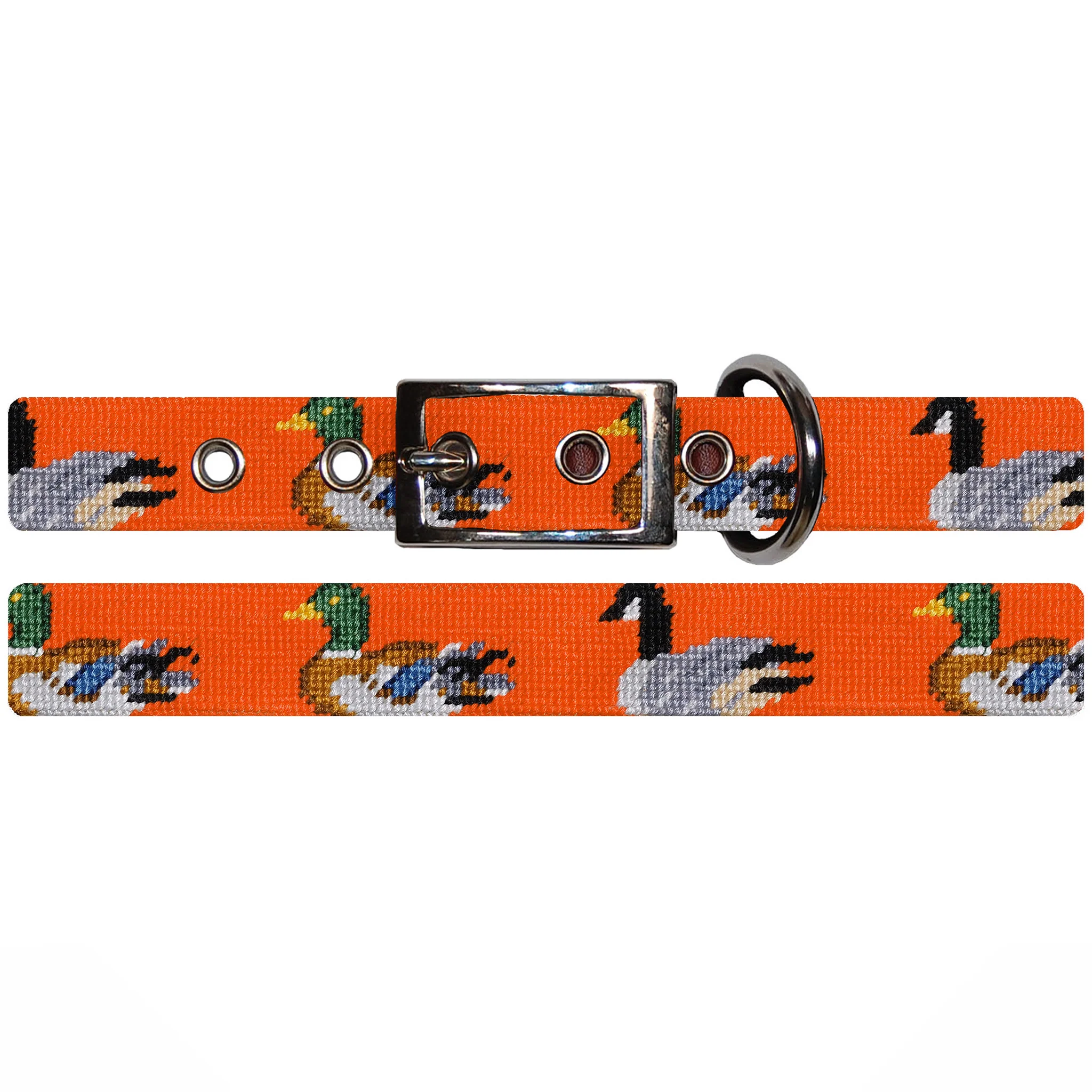 Duck Duck Goose Dog Collar (Orange) - Image 2