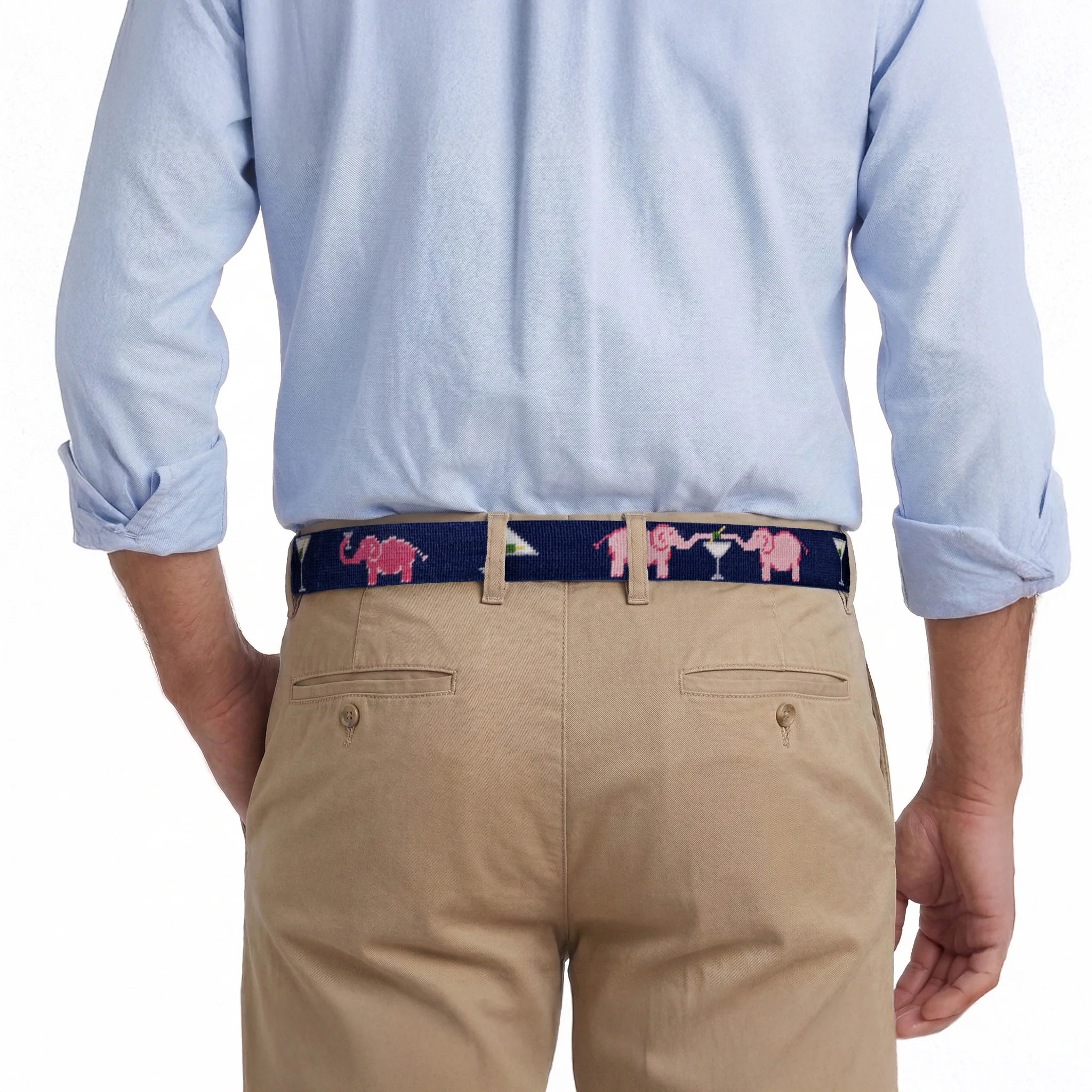 Elephant Martini Belt (Dark Navy) - Image 5