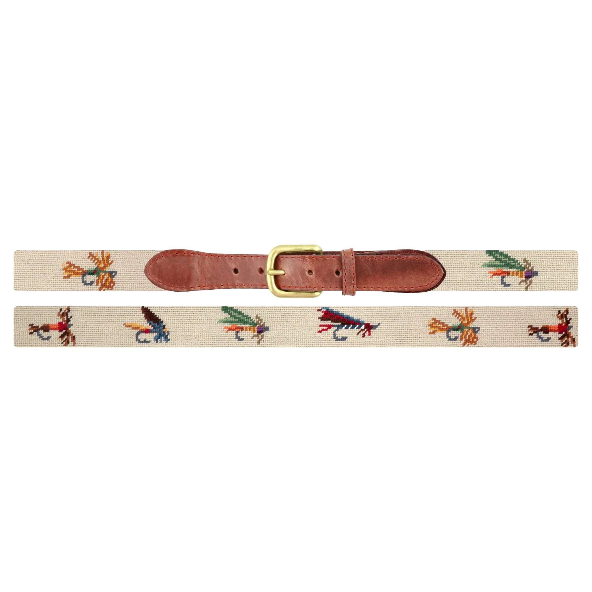 Fishing Flies Belt (Light Khaki) - Image 2