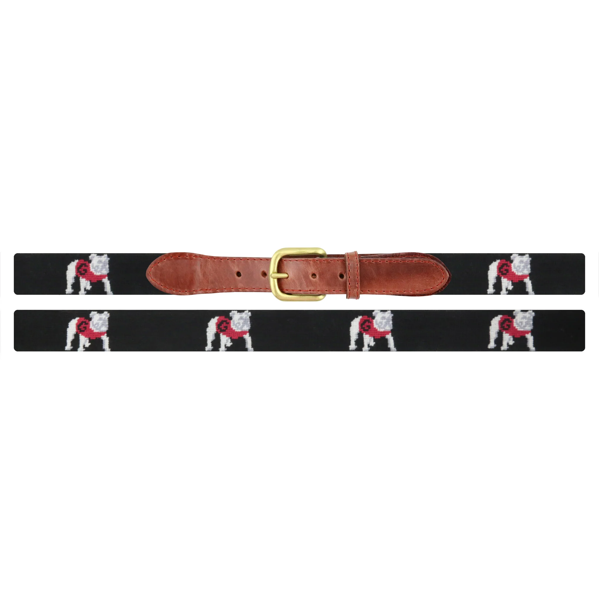 Georgia Bulldog Belt (Black) - Image 2