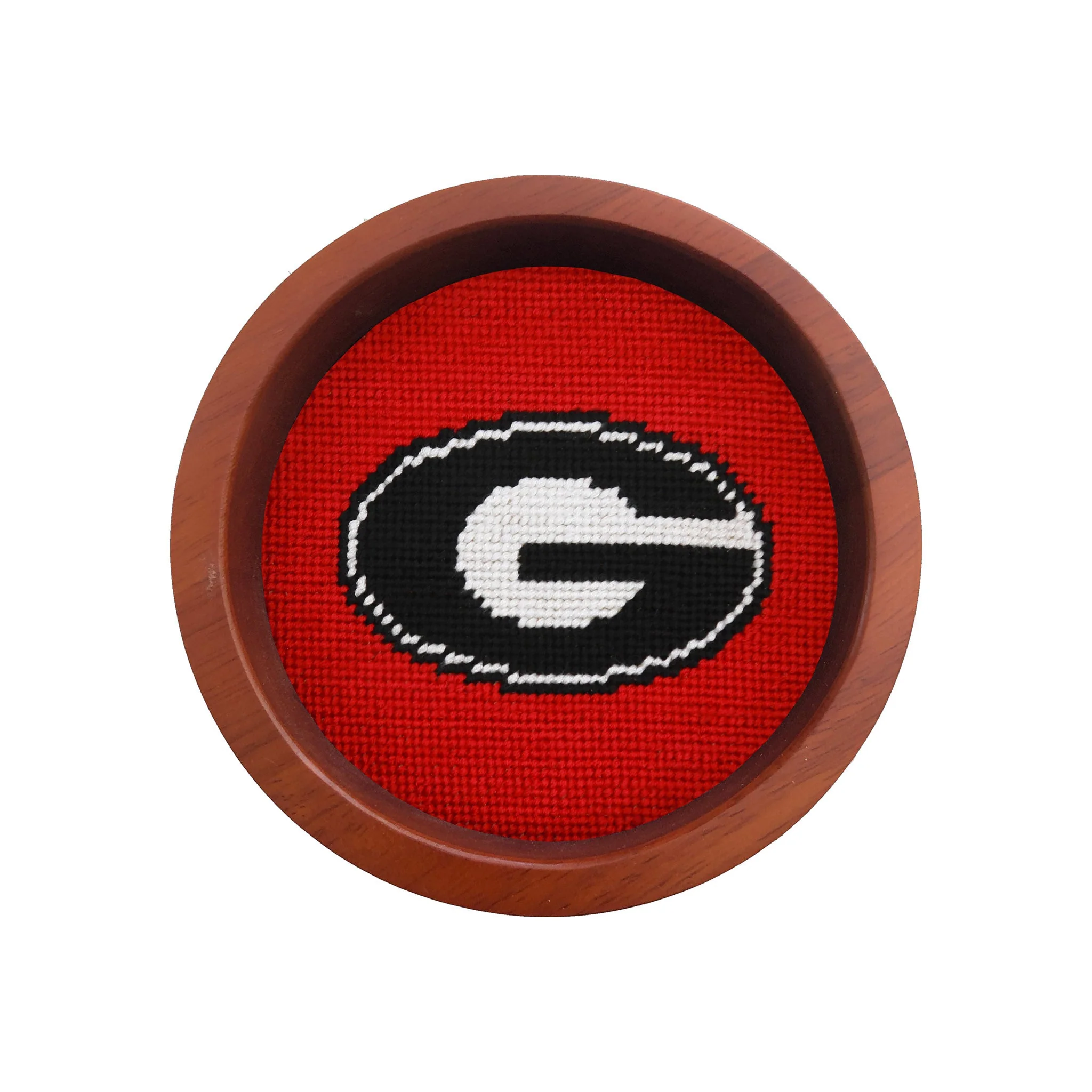 Georgia G Wine Bottle Coaster (Red)