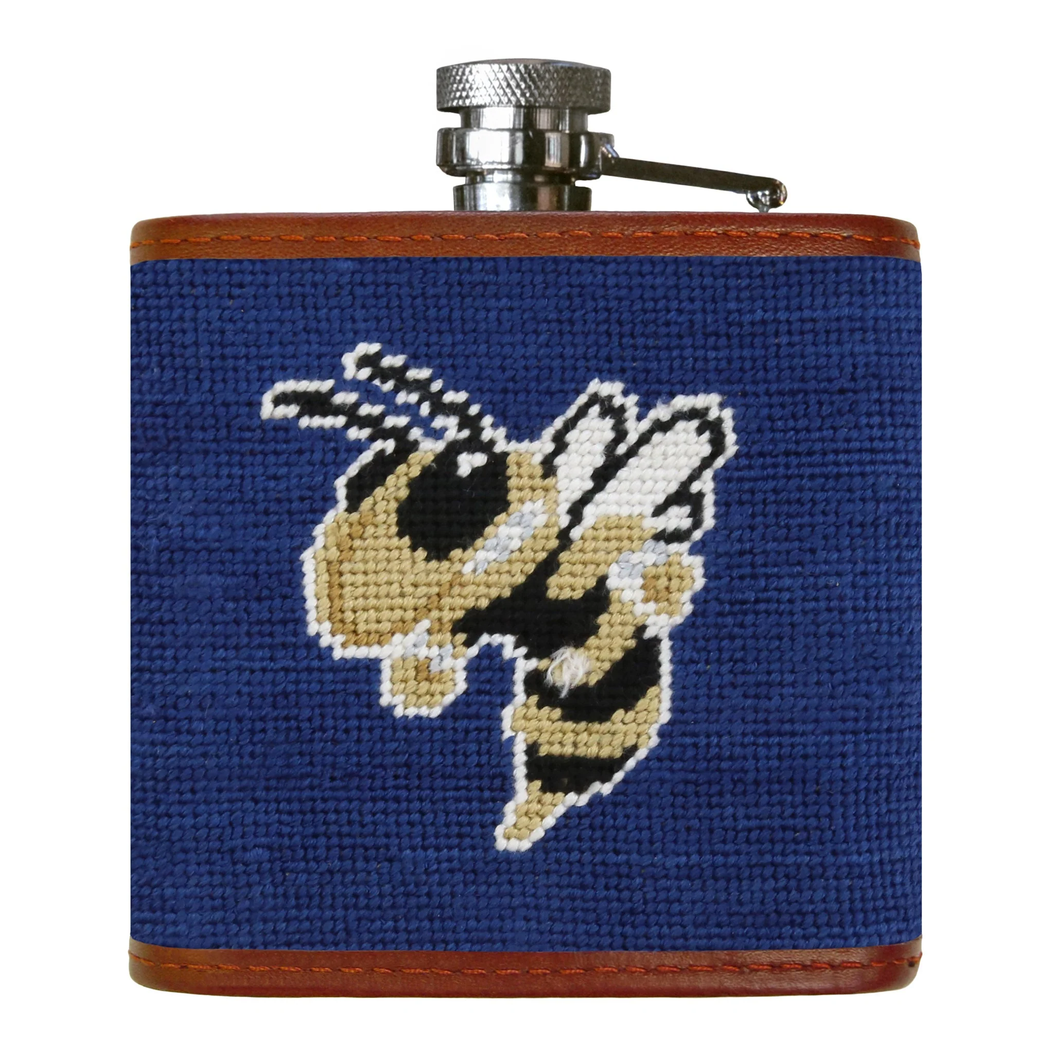 Georgia Tech Flask (Classic Navy) - Image 2