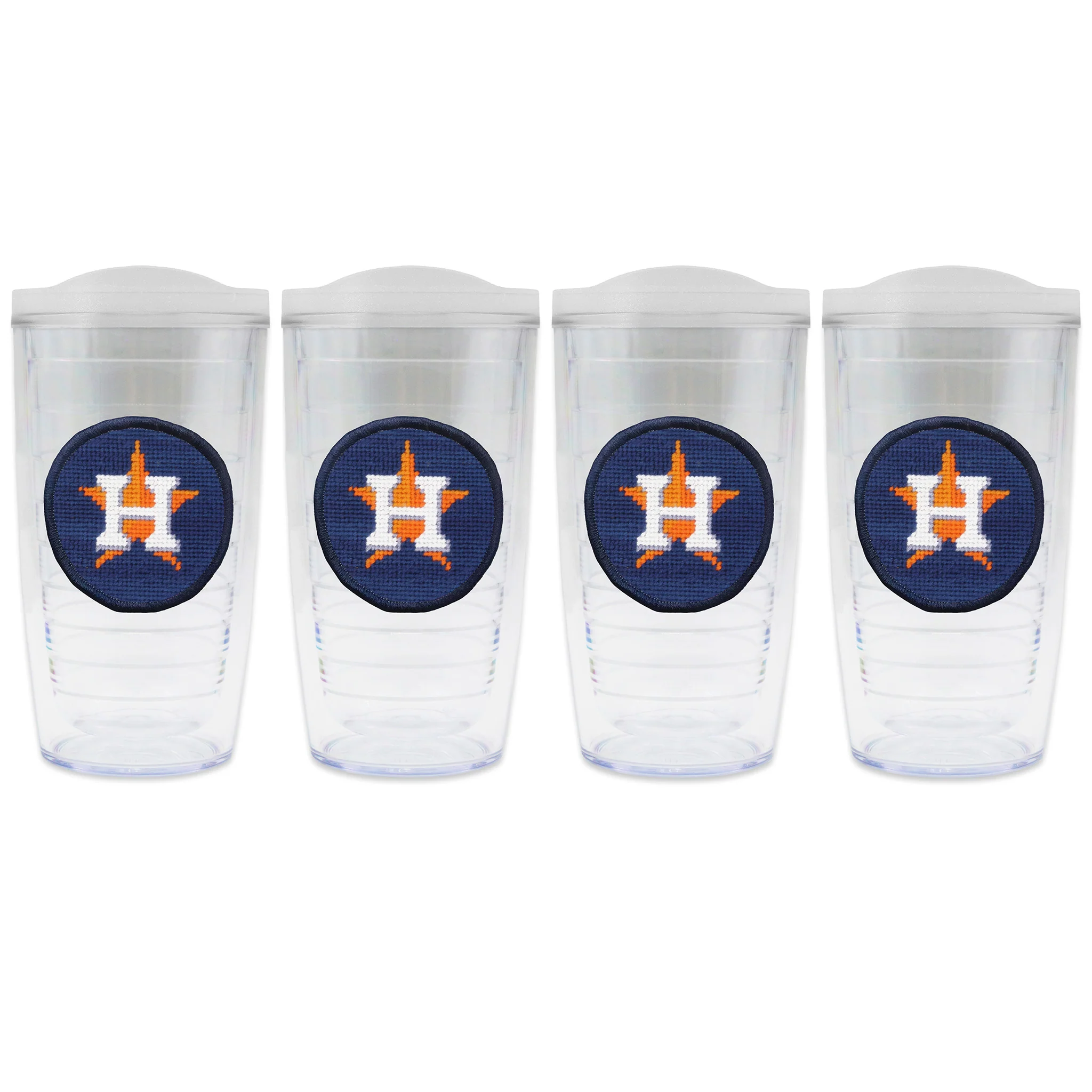Houston Astros Tumbler Set with Lids