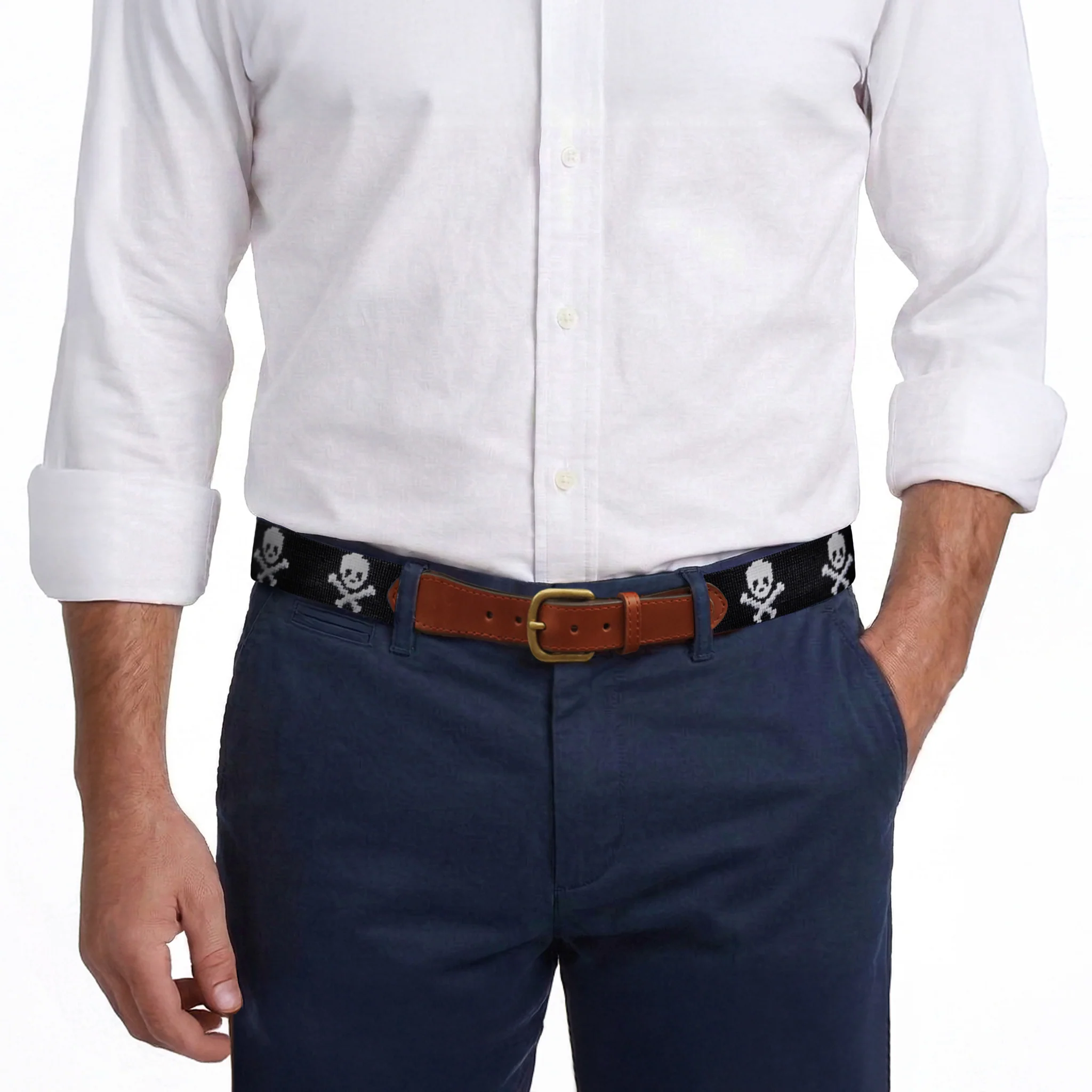 Jolly Roger Belt (Black) - Image 8