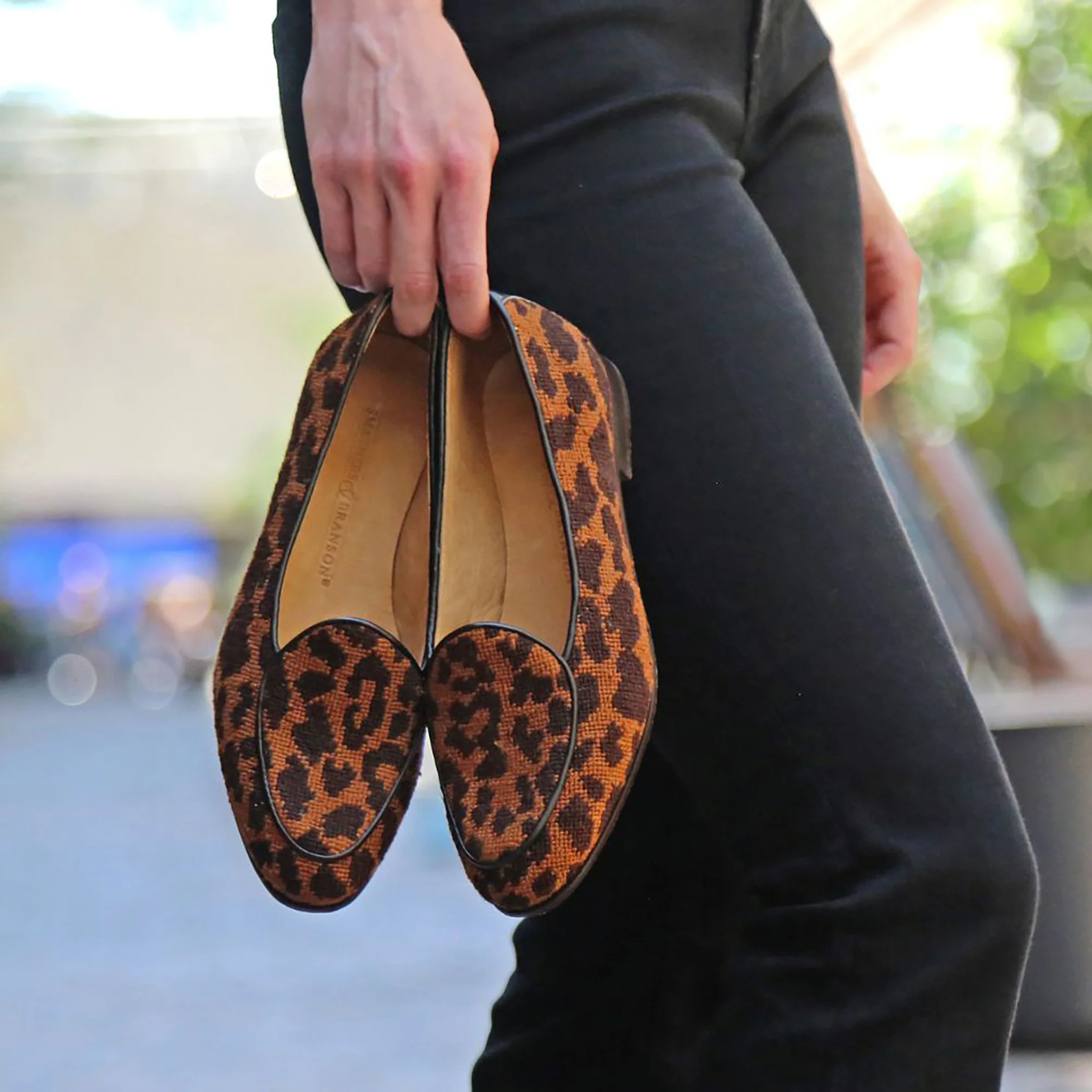 Leopard Women's Belgian Loafers - Image 7