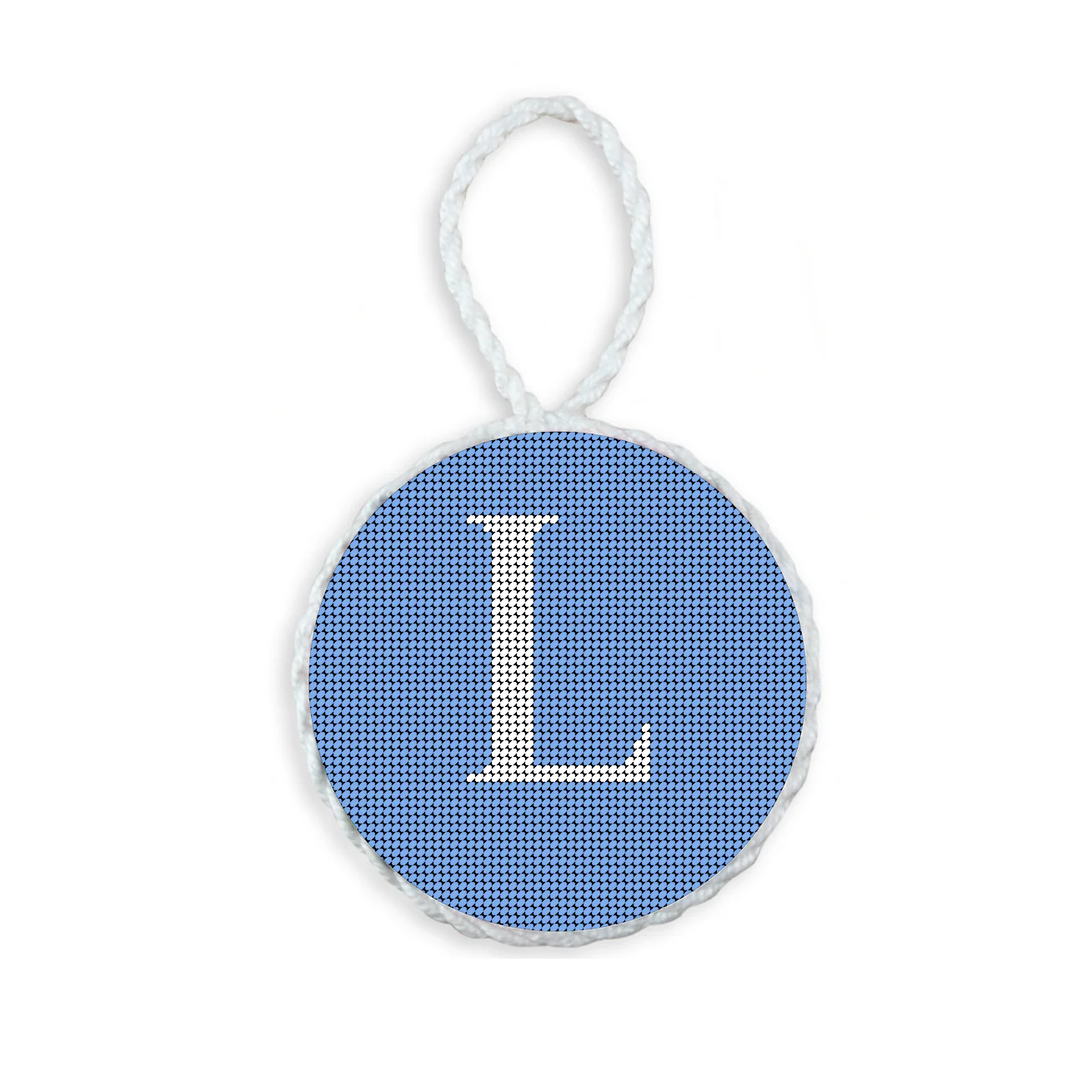 Letter with Date Ornament - Baby Blue - Image 13