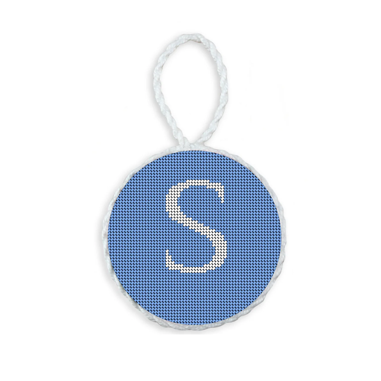 Letter with Date Ornament - Baby Blue - Image 20