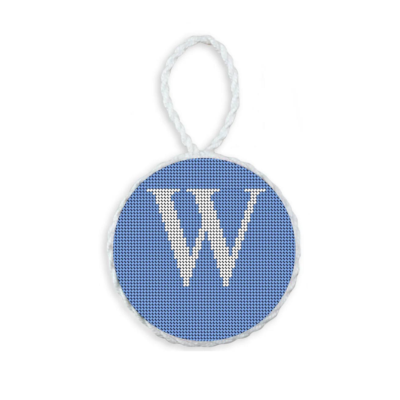 Letter with Date Ornament - Baby Blue - Image 24