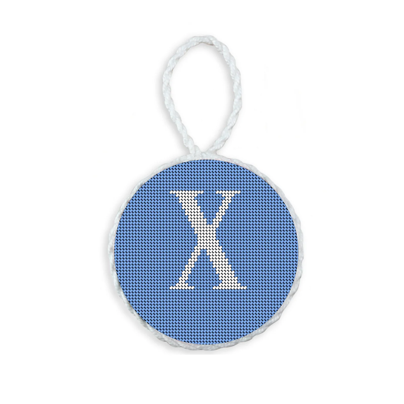 Letter with Date Ornament - Baby Blue - Image 25