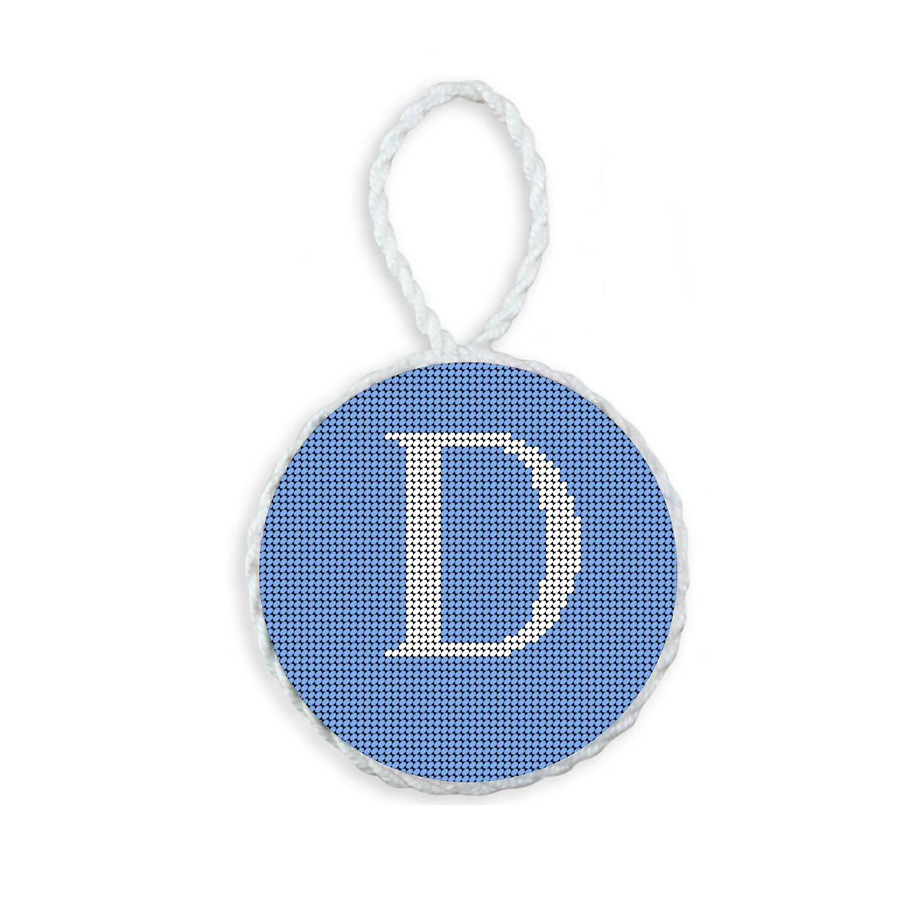 Letter with Date Ornament - Baby Blue - Image 5