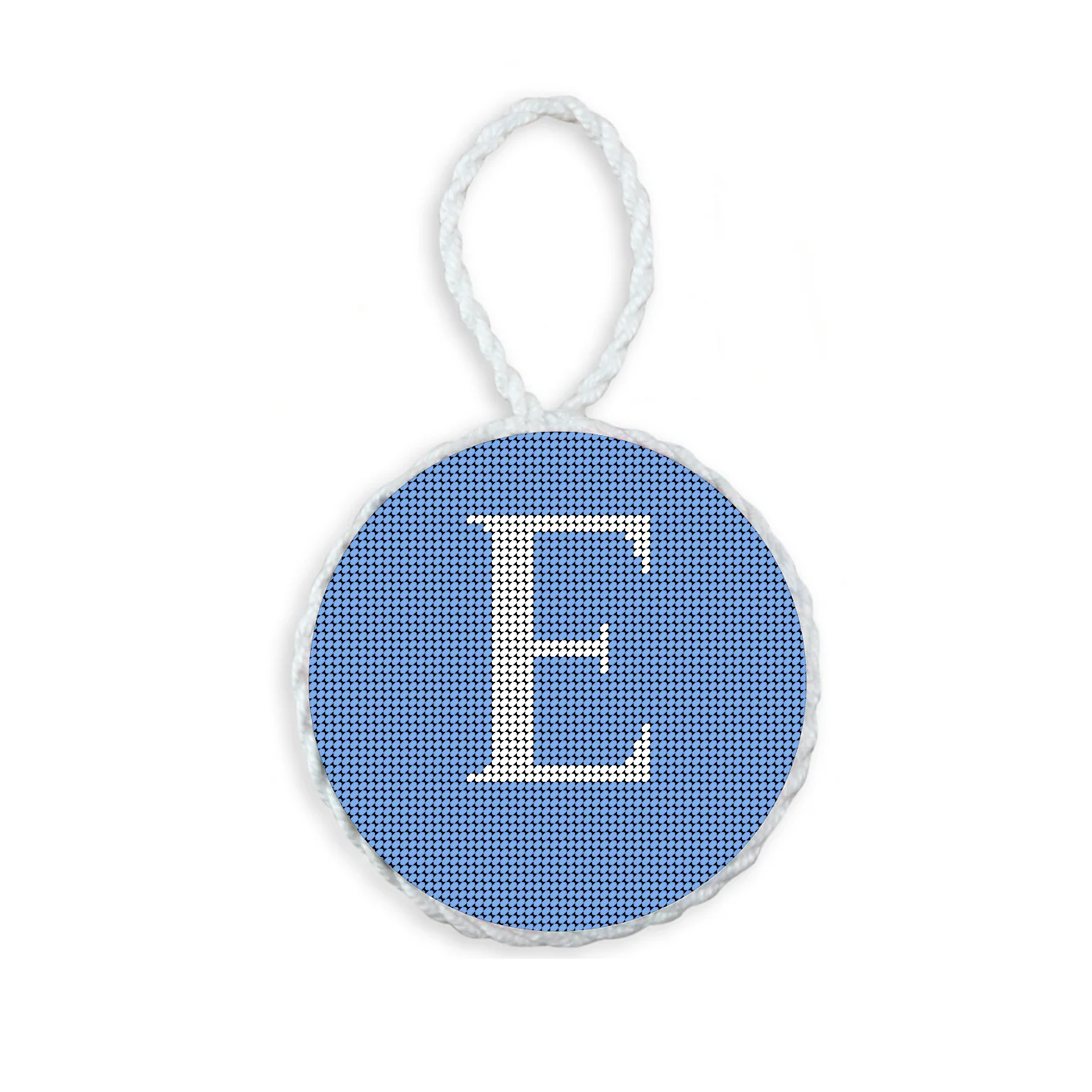 Letter with Date Ornament - Baby Blue - Image 6