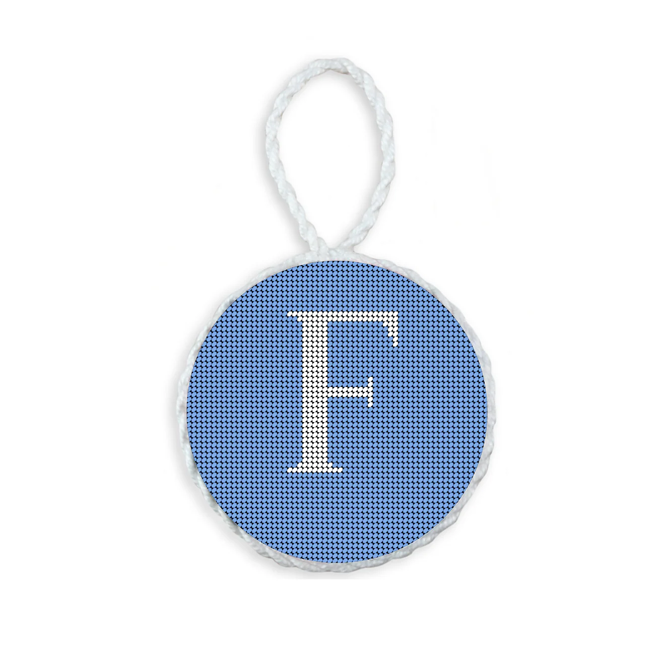 Letter with Date Ornament - Baby Blue - Image 7