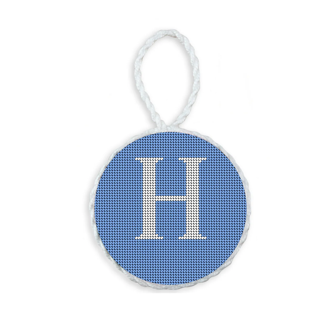 Letter with Date Ornament - Baby Blue - Image 9