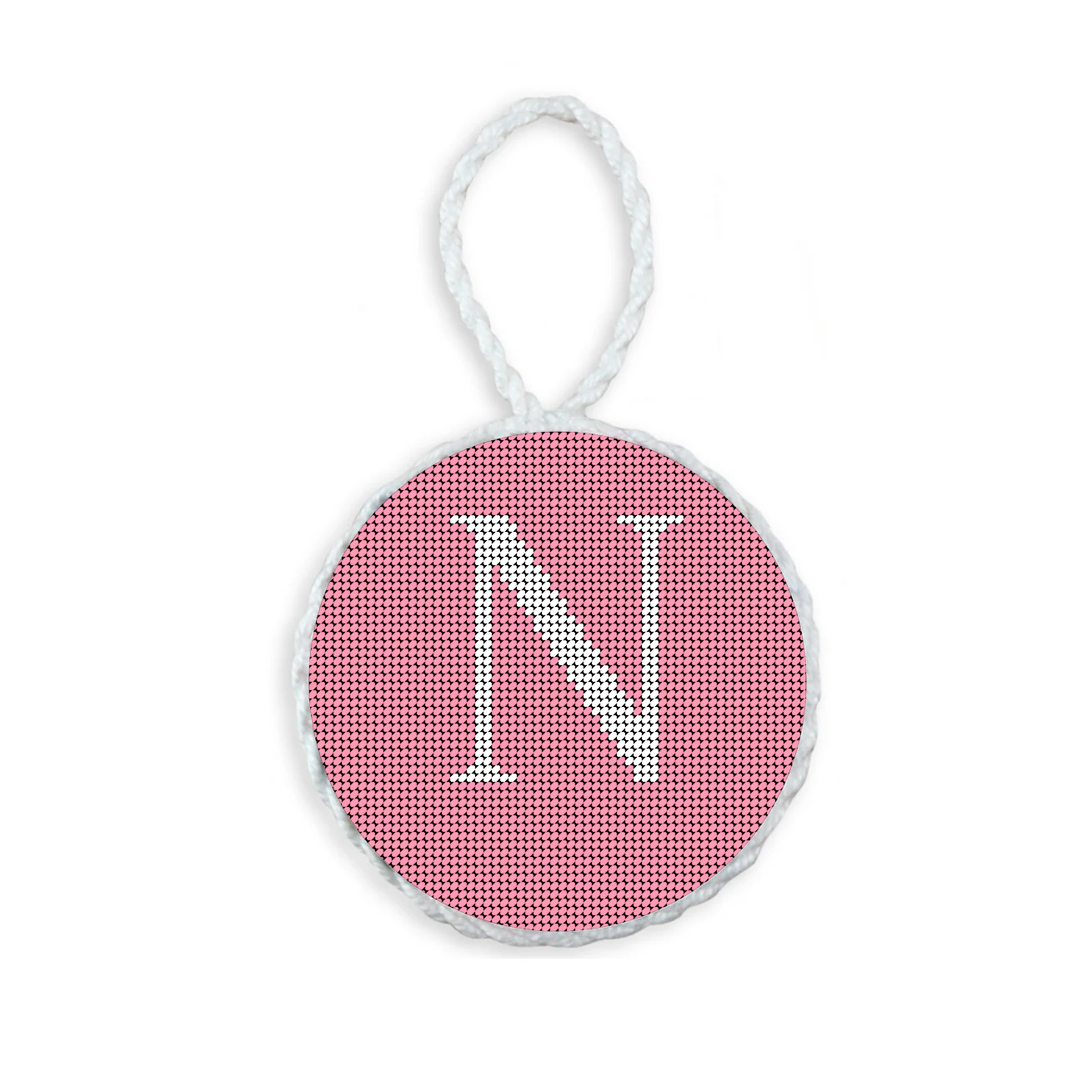 Letter with Date Ornament - Pink - Image 15