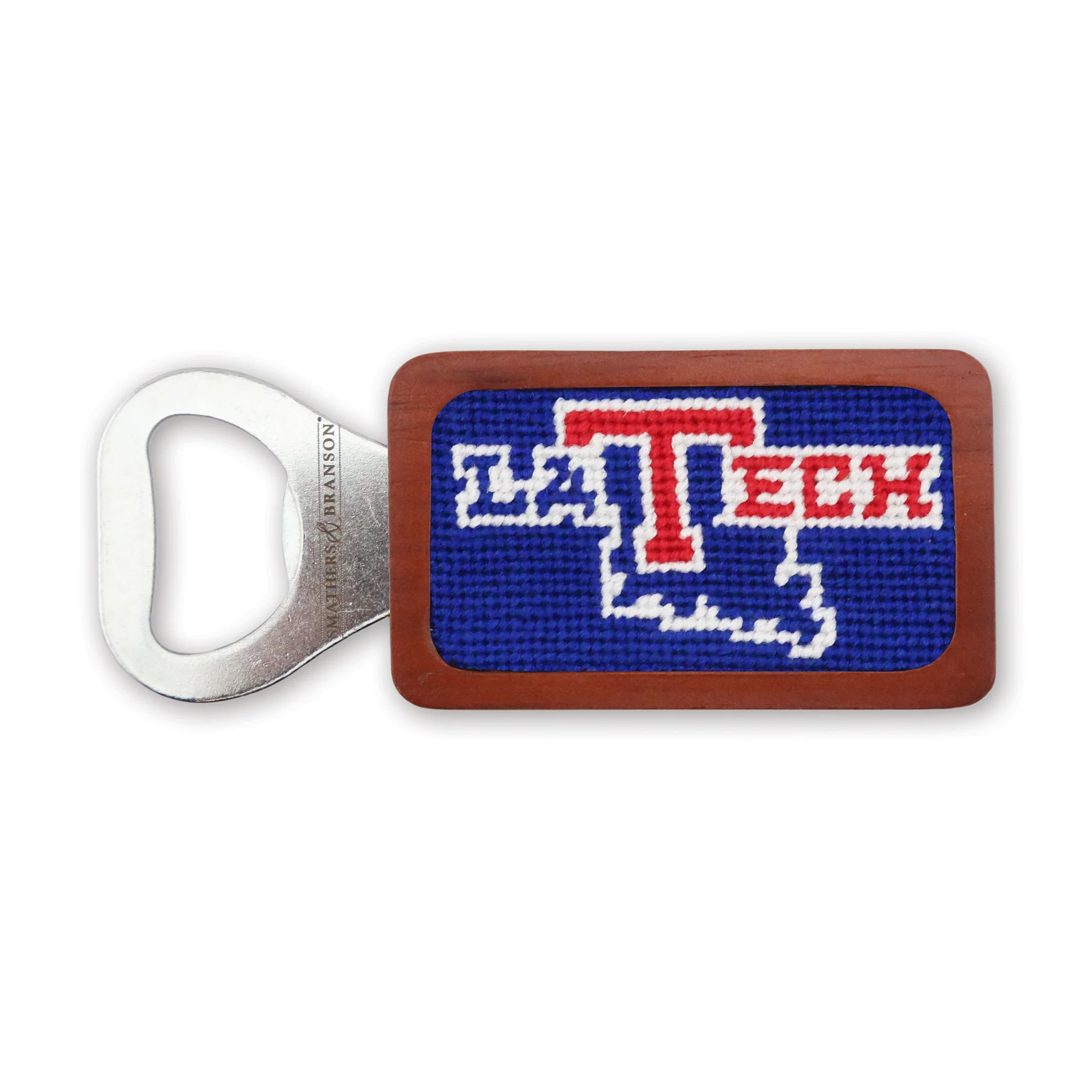 Louisiana Tech Bottle Opener (Dark Royal) (Final Sale)