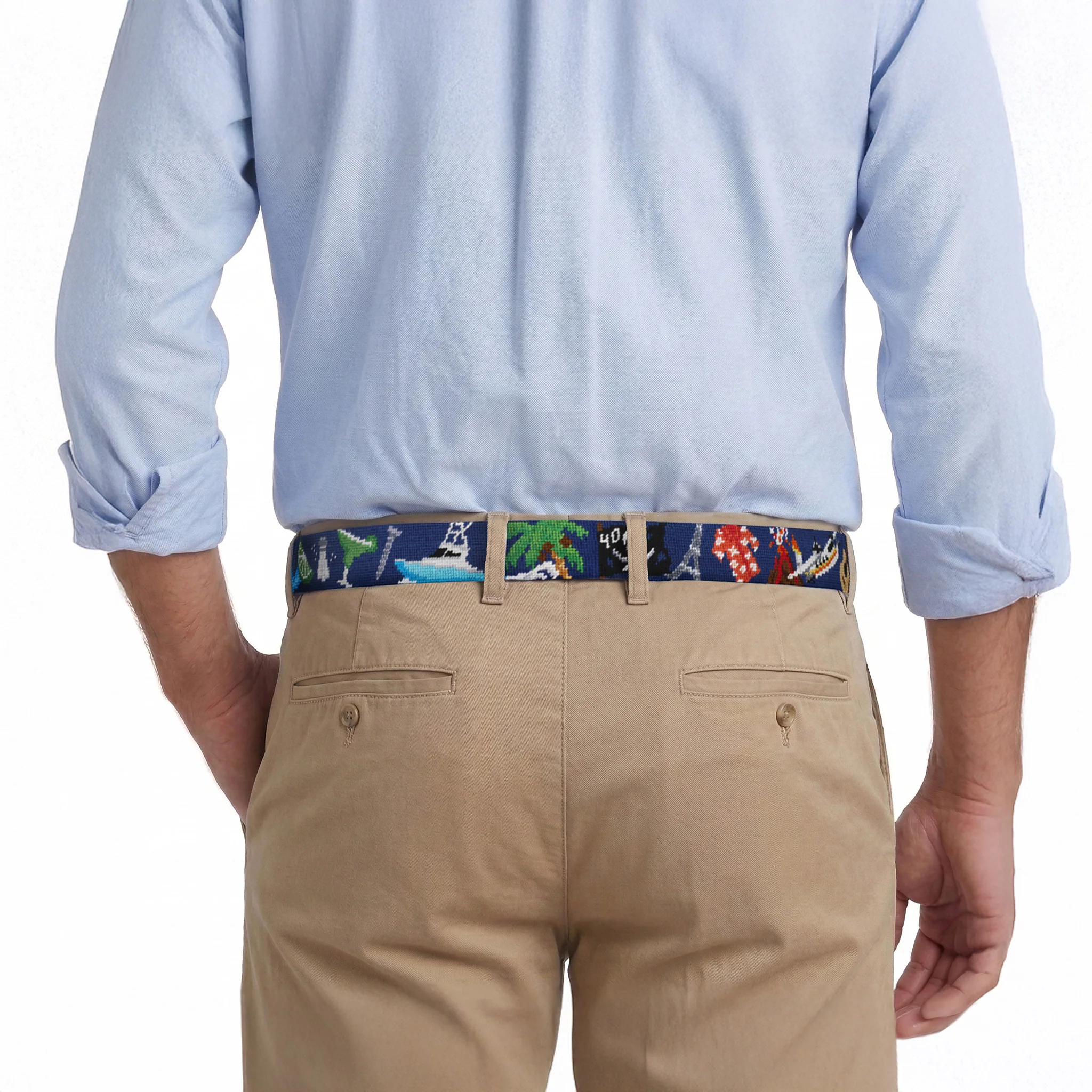 Margaritaville Belt (Classic Navy) - Image 5