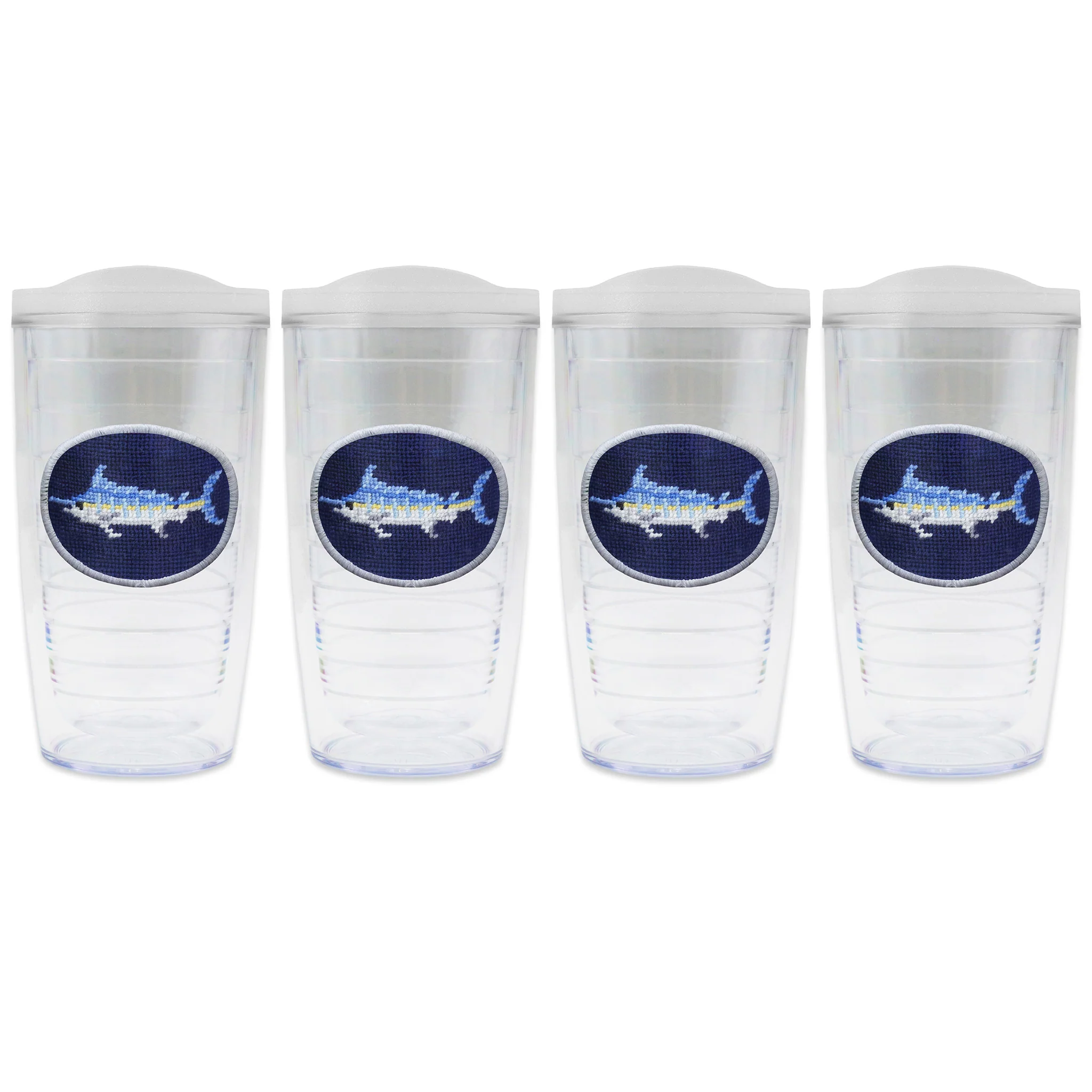 Marlin Tumbler Set with Lids