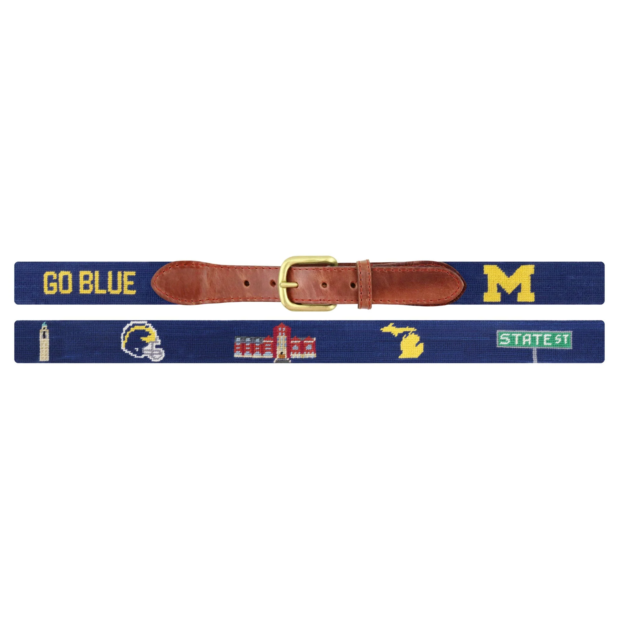 Michigan Life Belt (Classic Navy) - Image 2