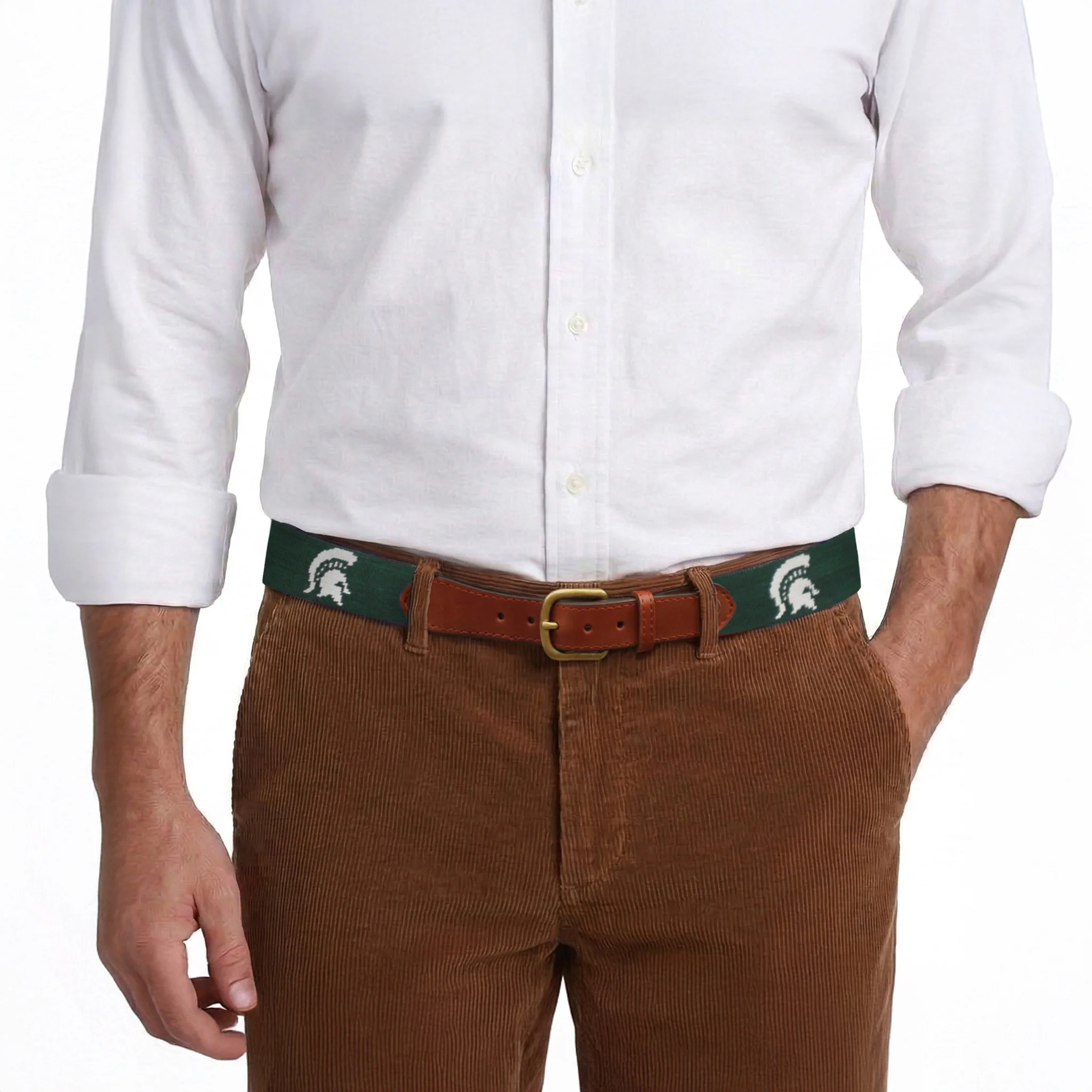 Michigan State Spartan Belt (Dark Pine) - Image 7