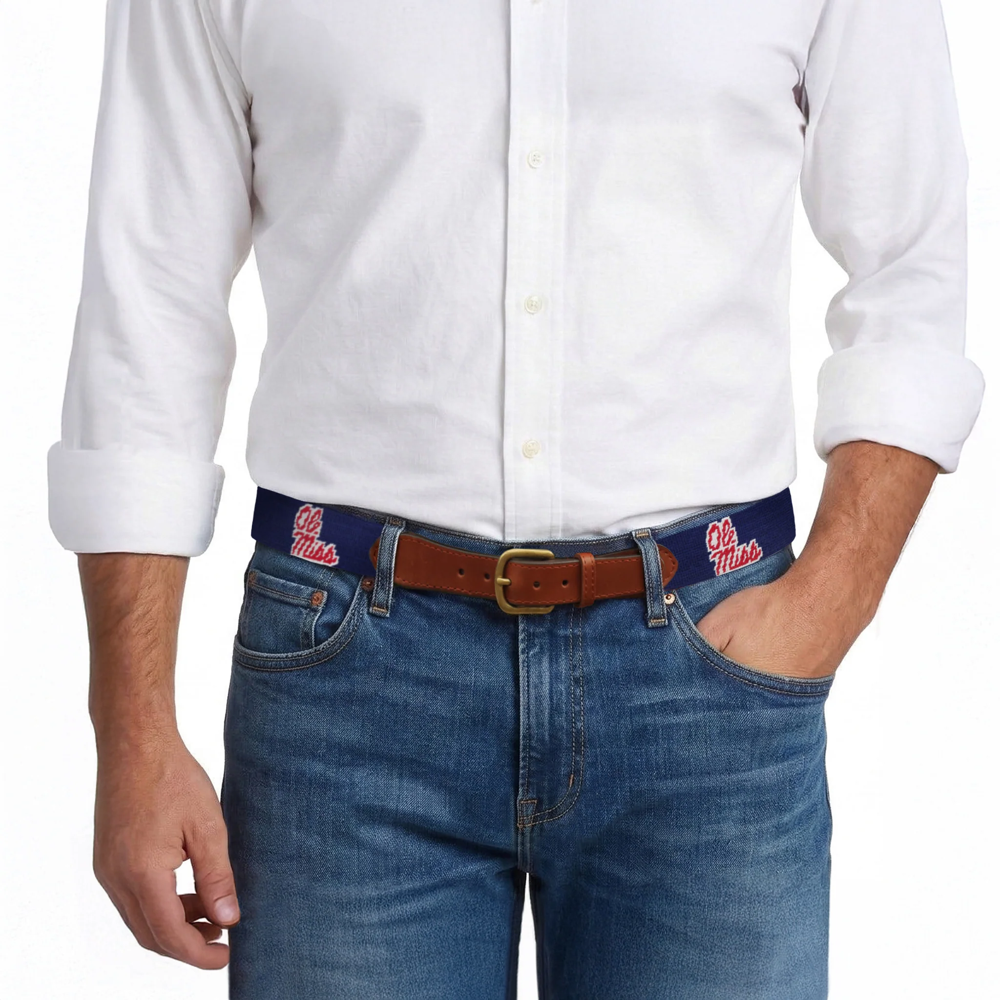 Mississippi Belt (Dark Navy) - Image 5