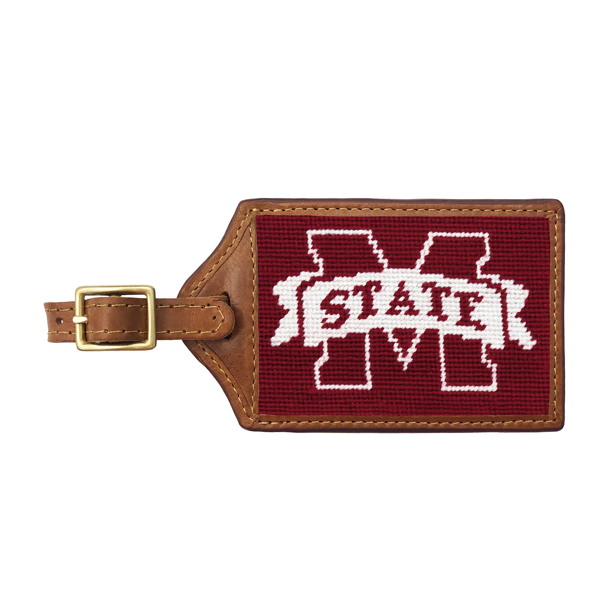 Mississippi State Luggage Tag (Maroon)