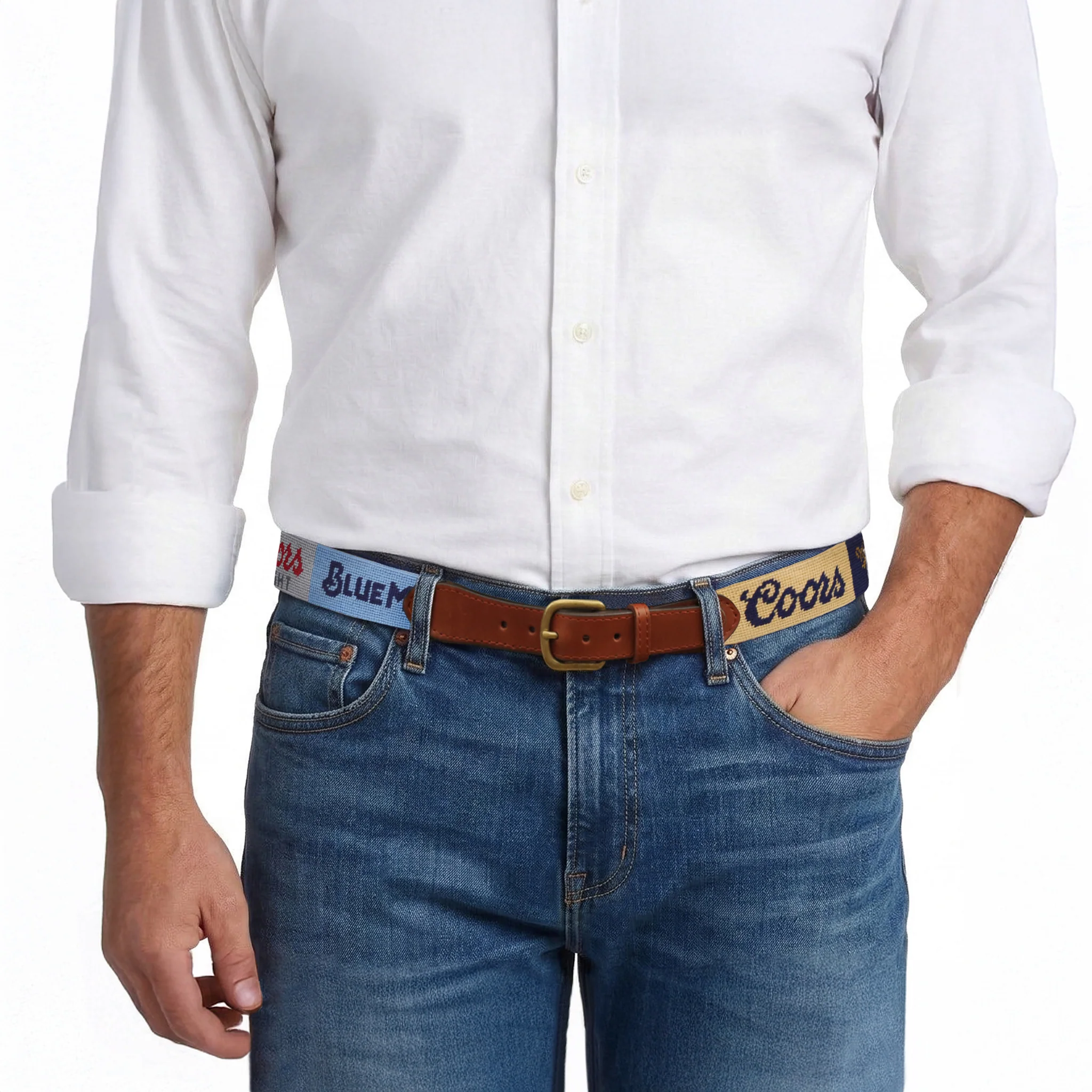Molson Coors Great American Beer Labels Belt - Image 6