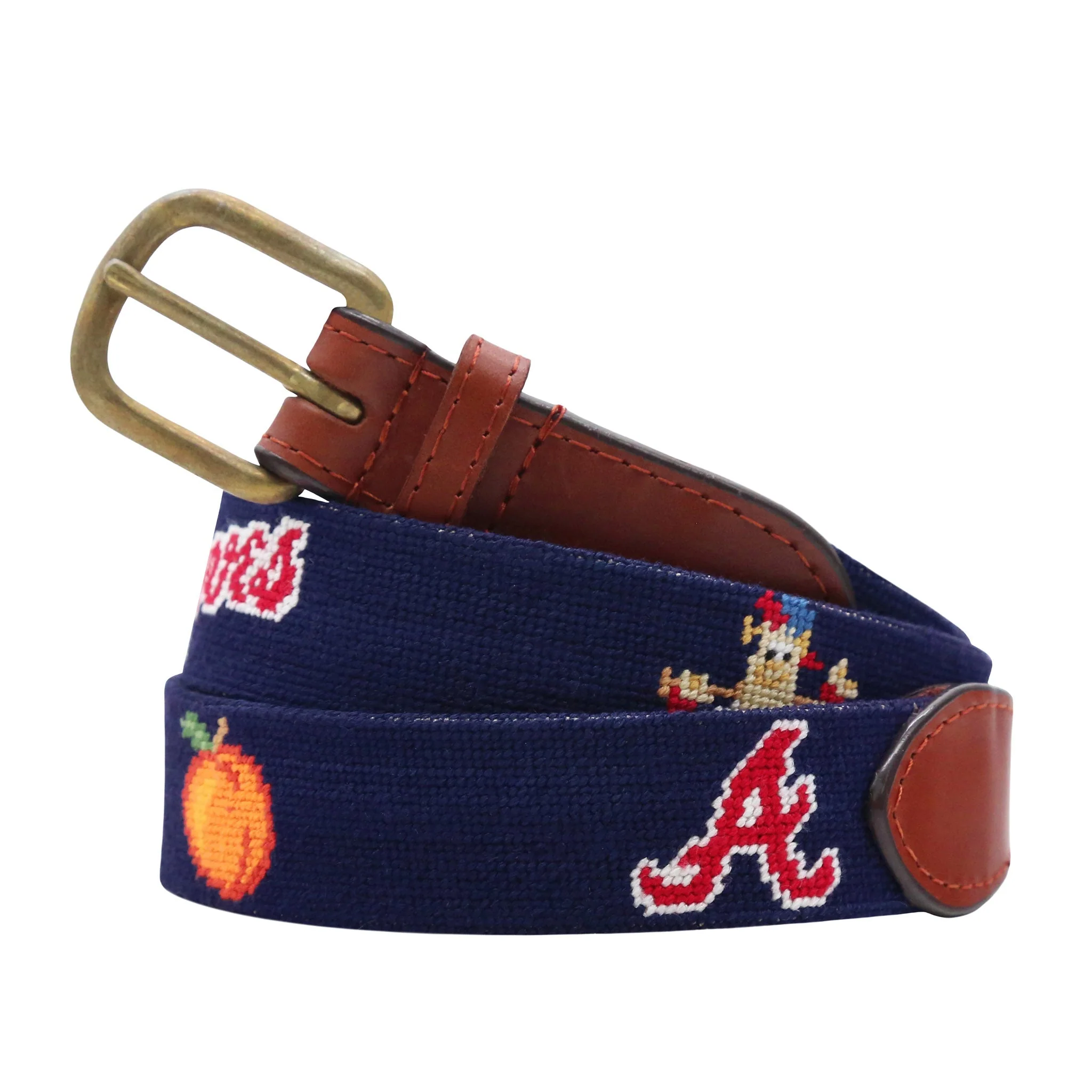 Monogrammed Atlanta Braves Life Belt (Dark Navy)
