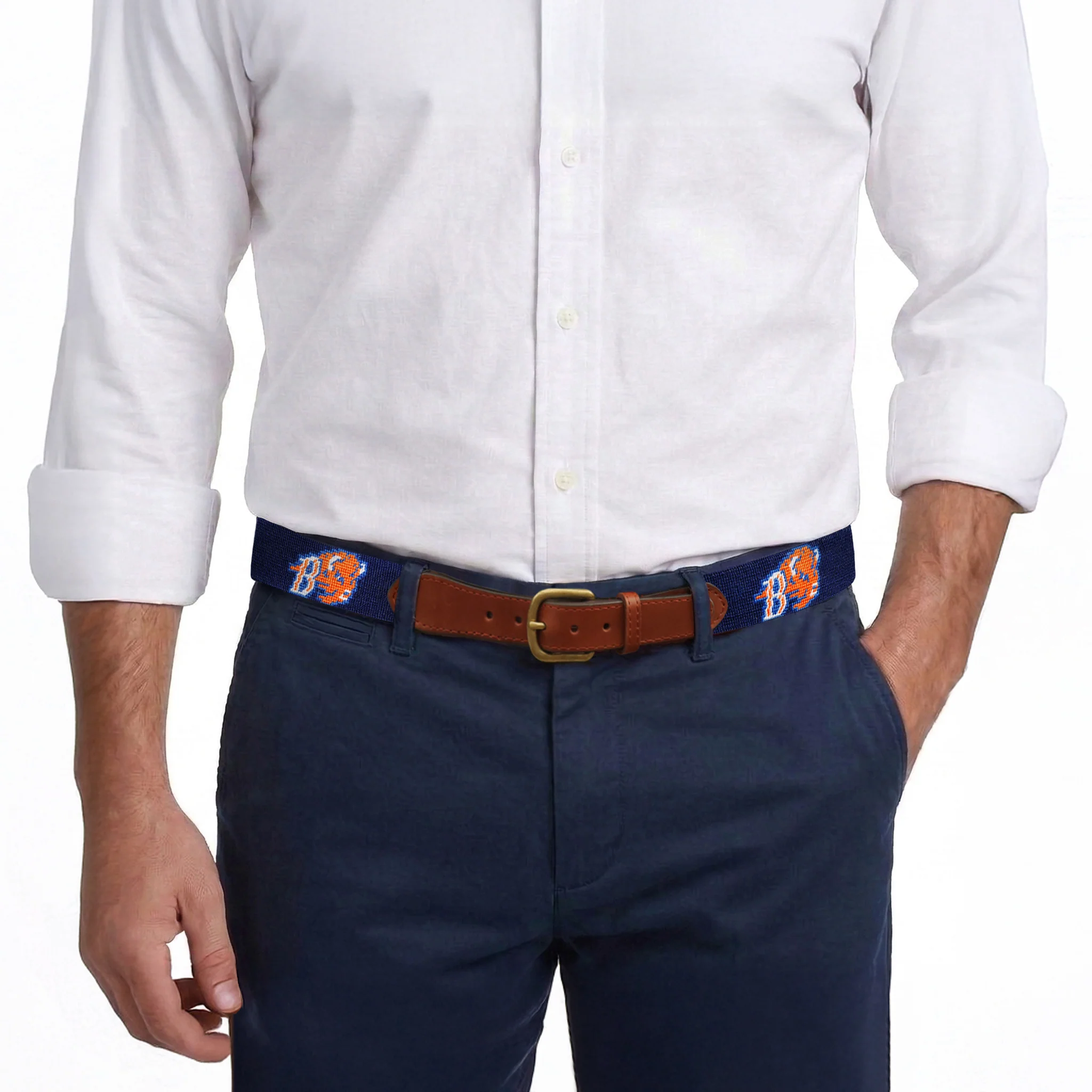 Bucknell Belt (Dark Navy) - Image 8