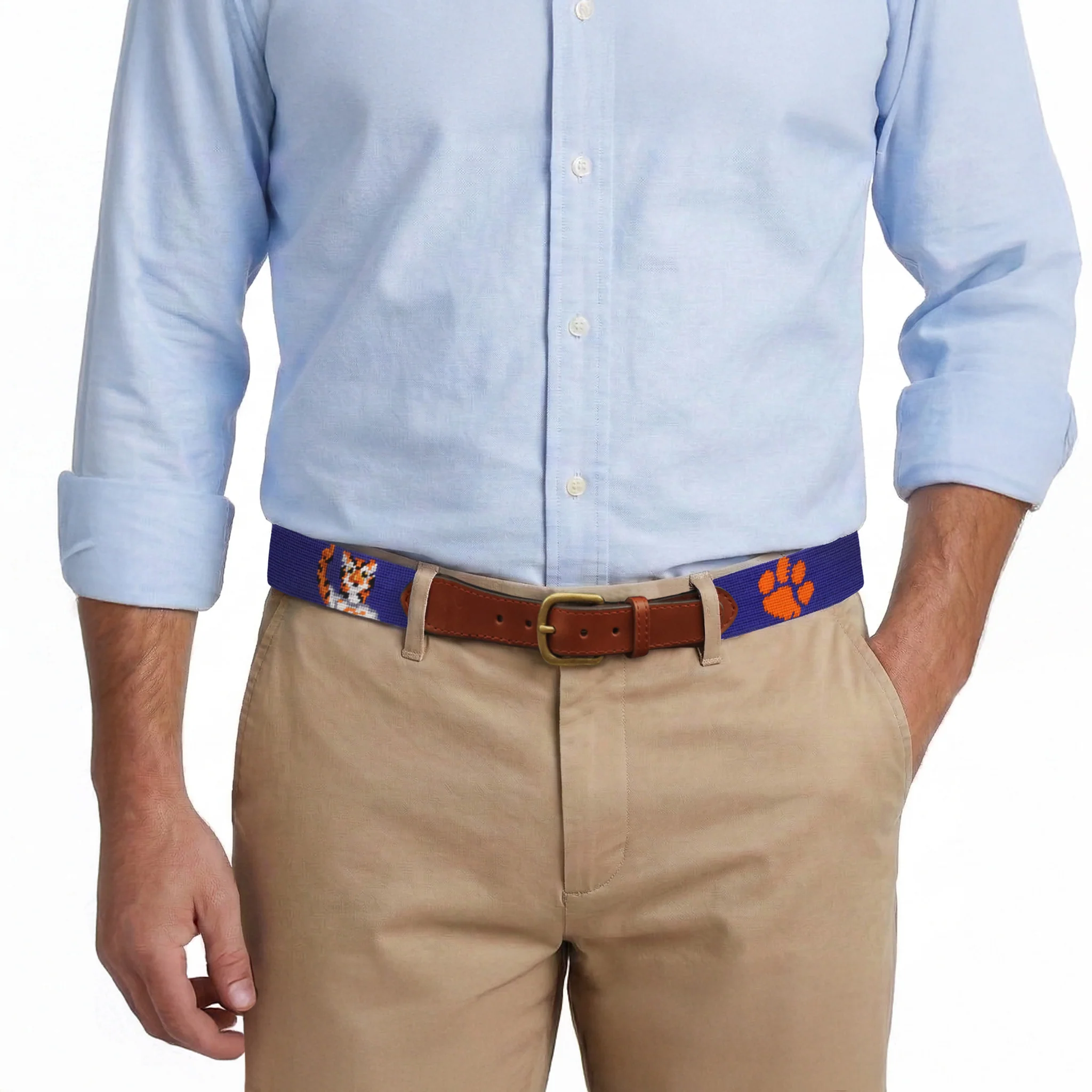 Clemson Life Belt (Purple) - Image 4