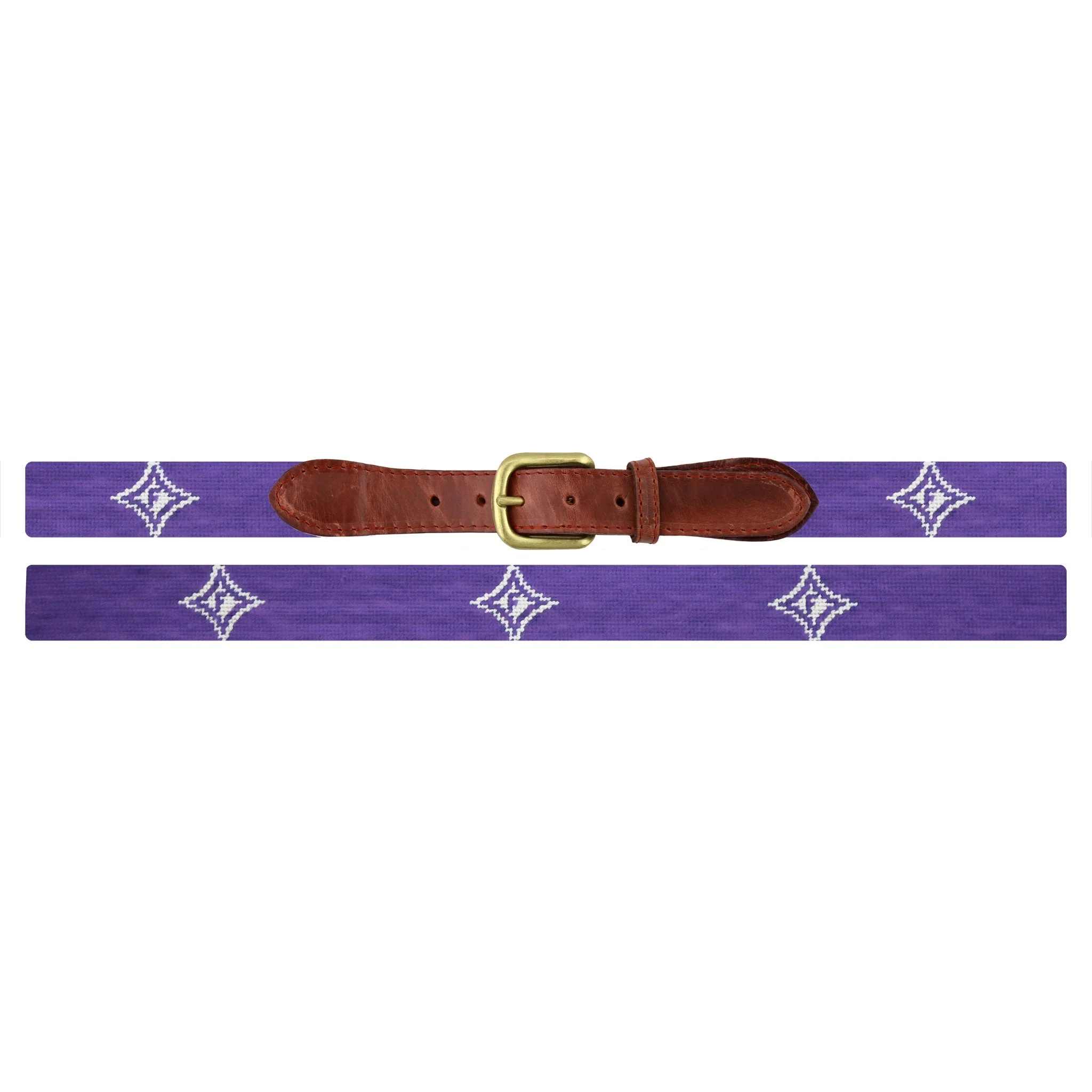 Monogrammed Furman Belt (Purple) - Image 2