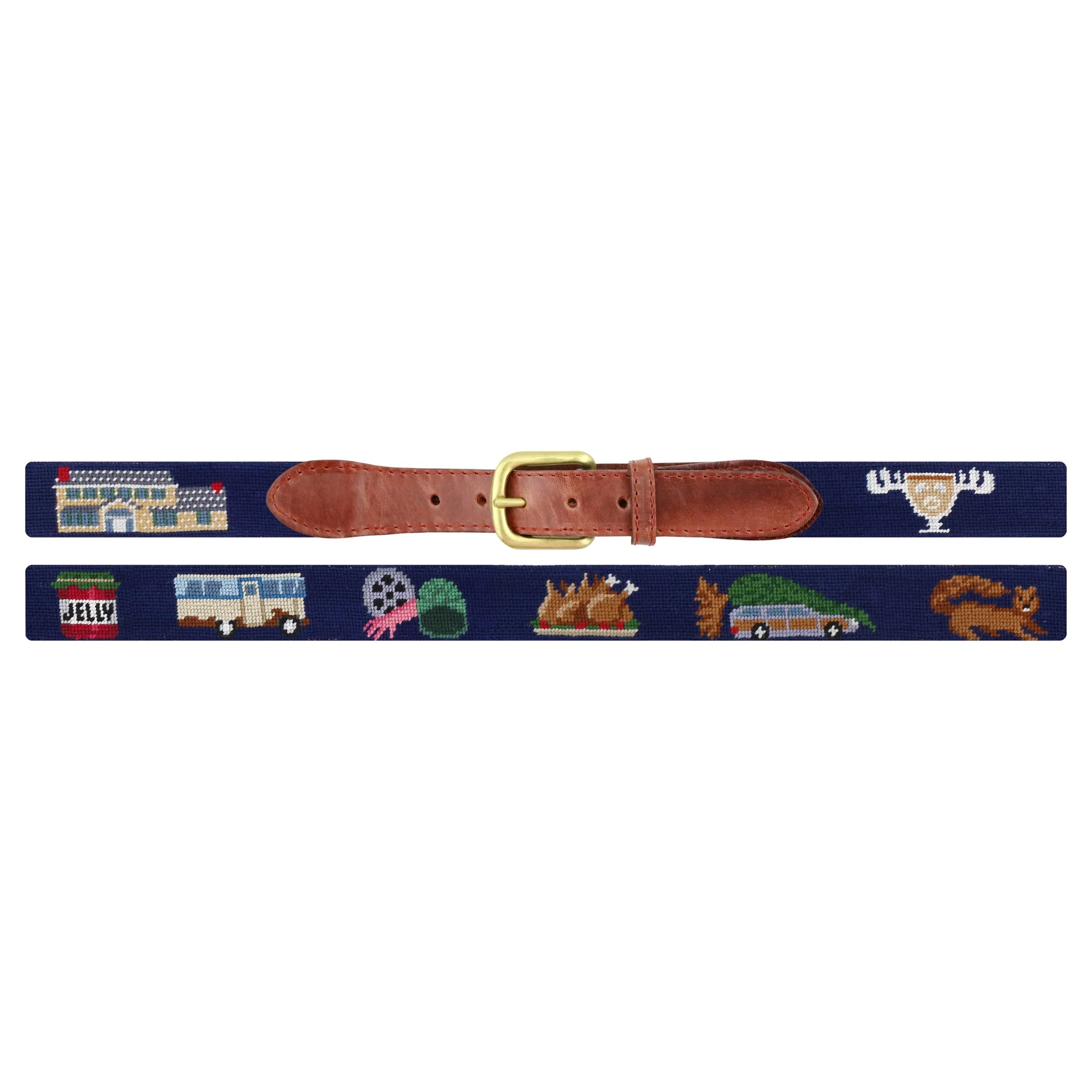 Monogrammed Griswold Christmas Belt (Dark Navy) - Image 2