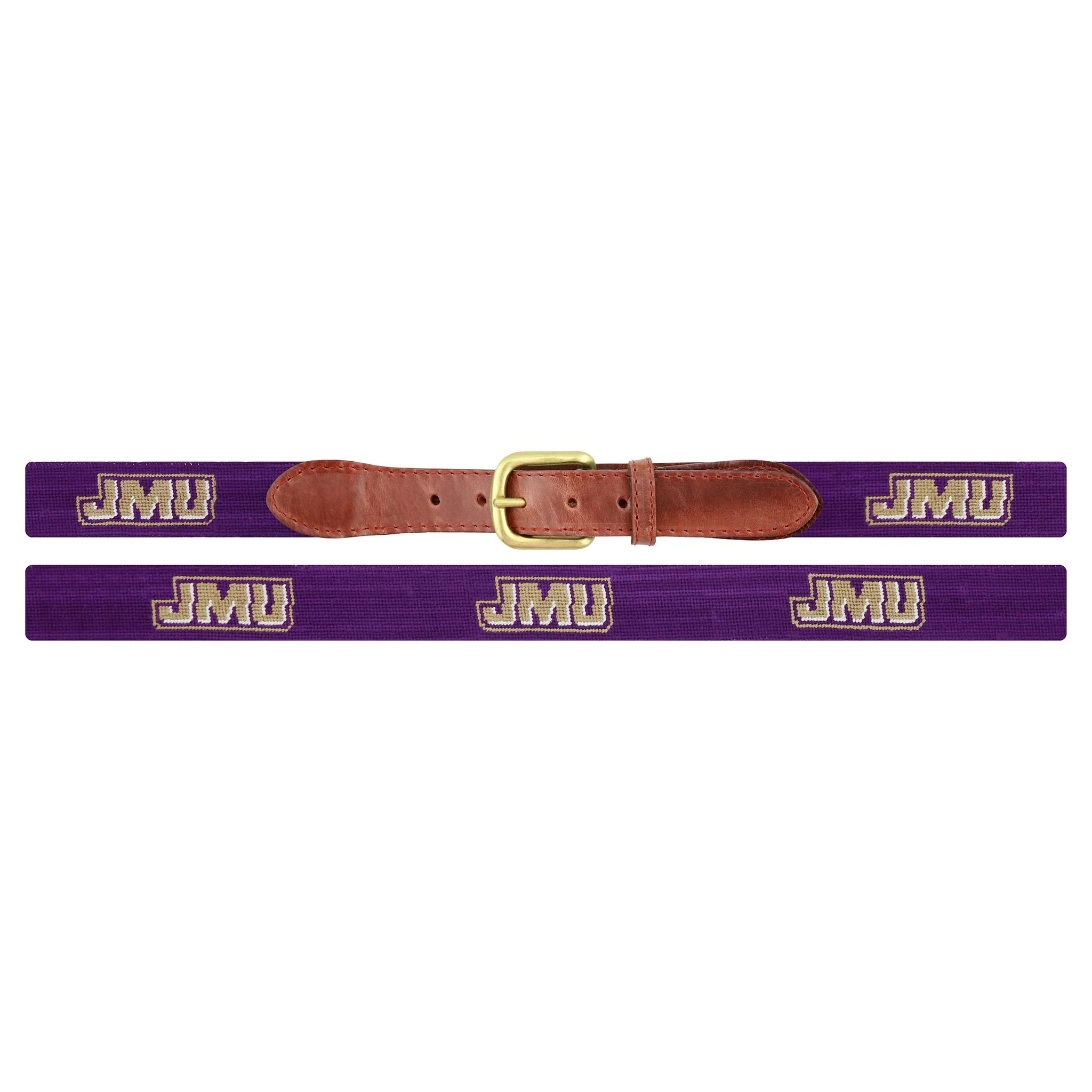 Monogrammed James Madison Belt (Royal Purple) - Image 2