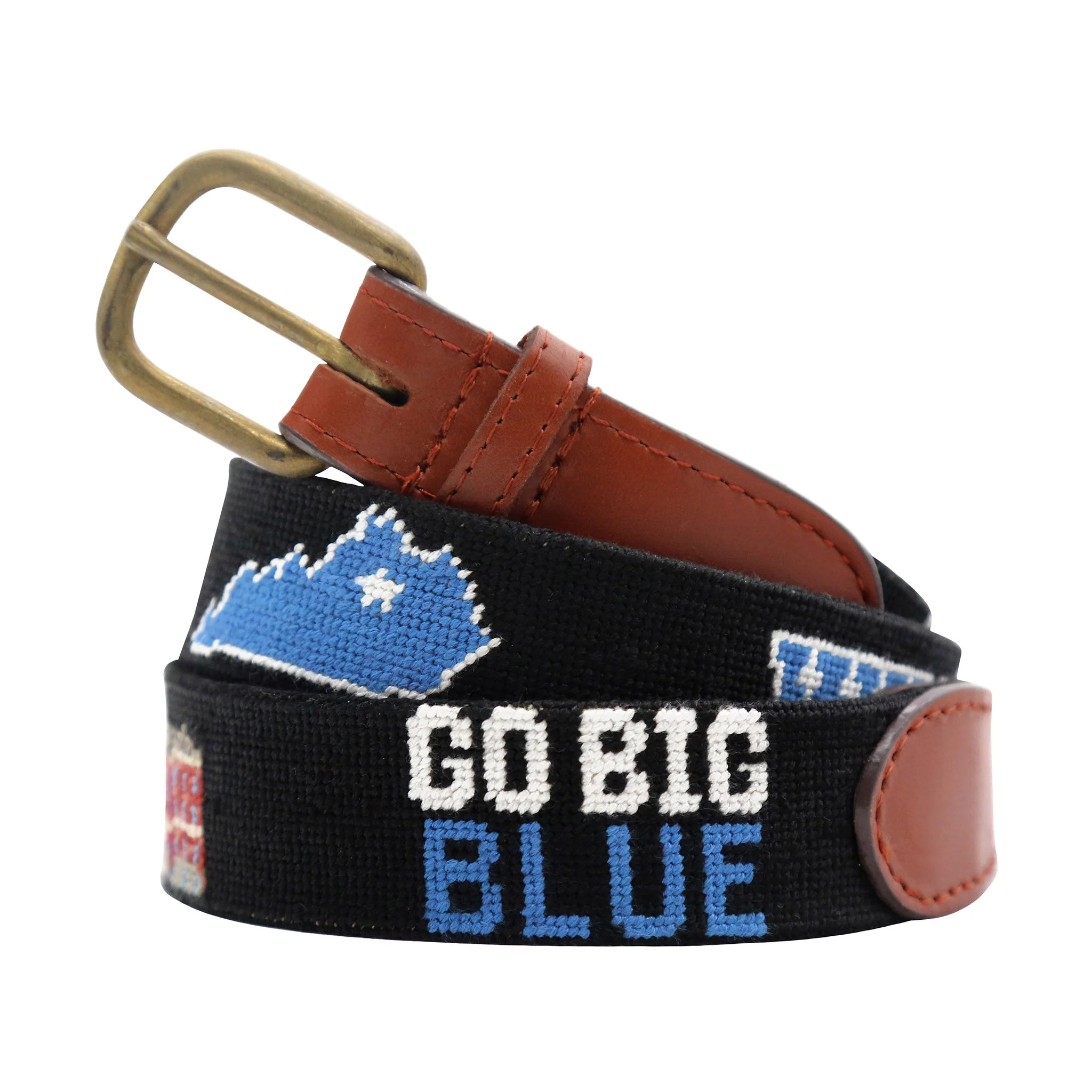 Monogrammed Kentucky Life Belt (Black)