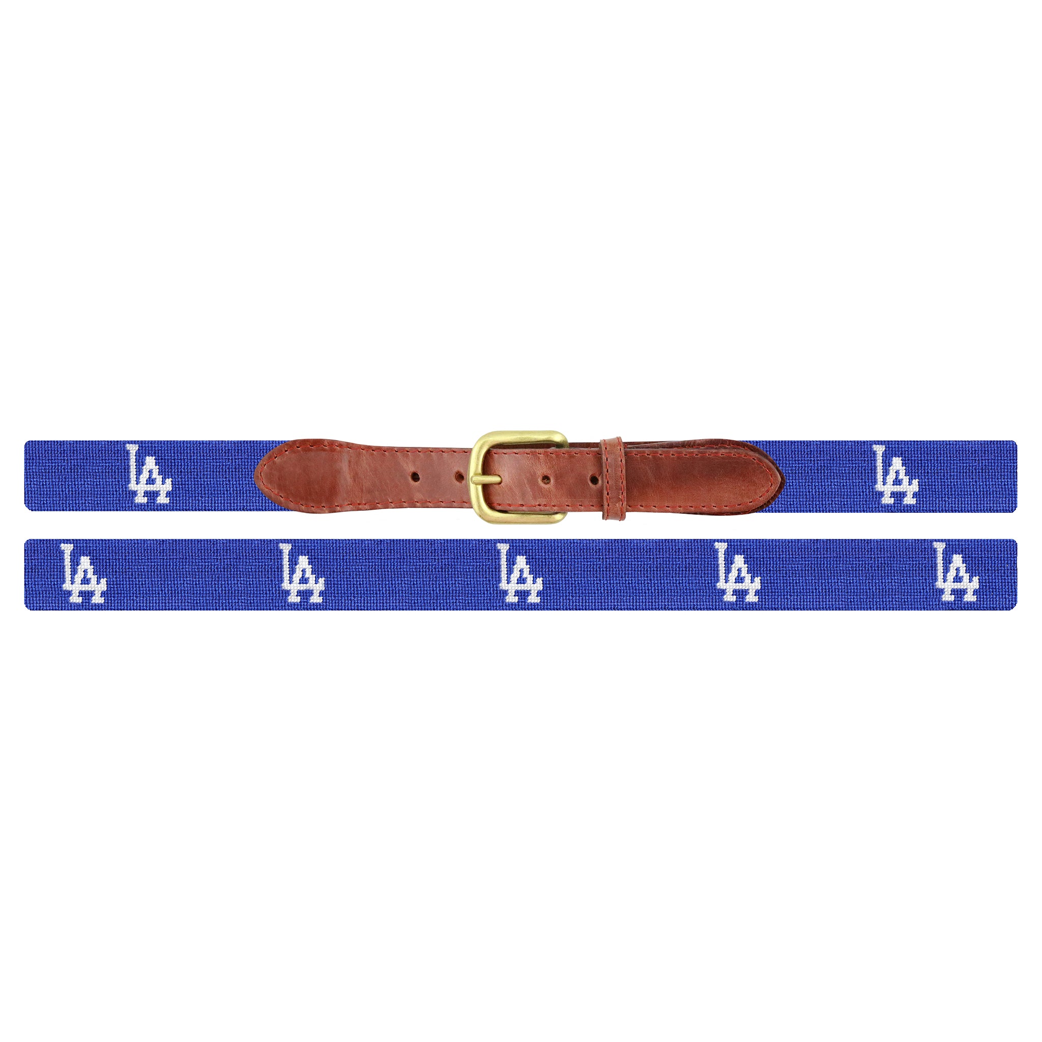 Monogrammed Los Angeles Dodgers Belt (Royal) - Image 2