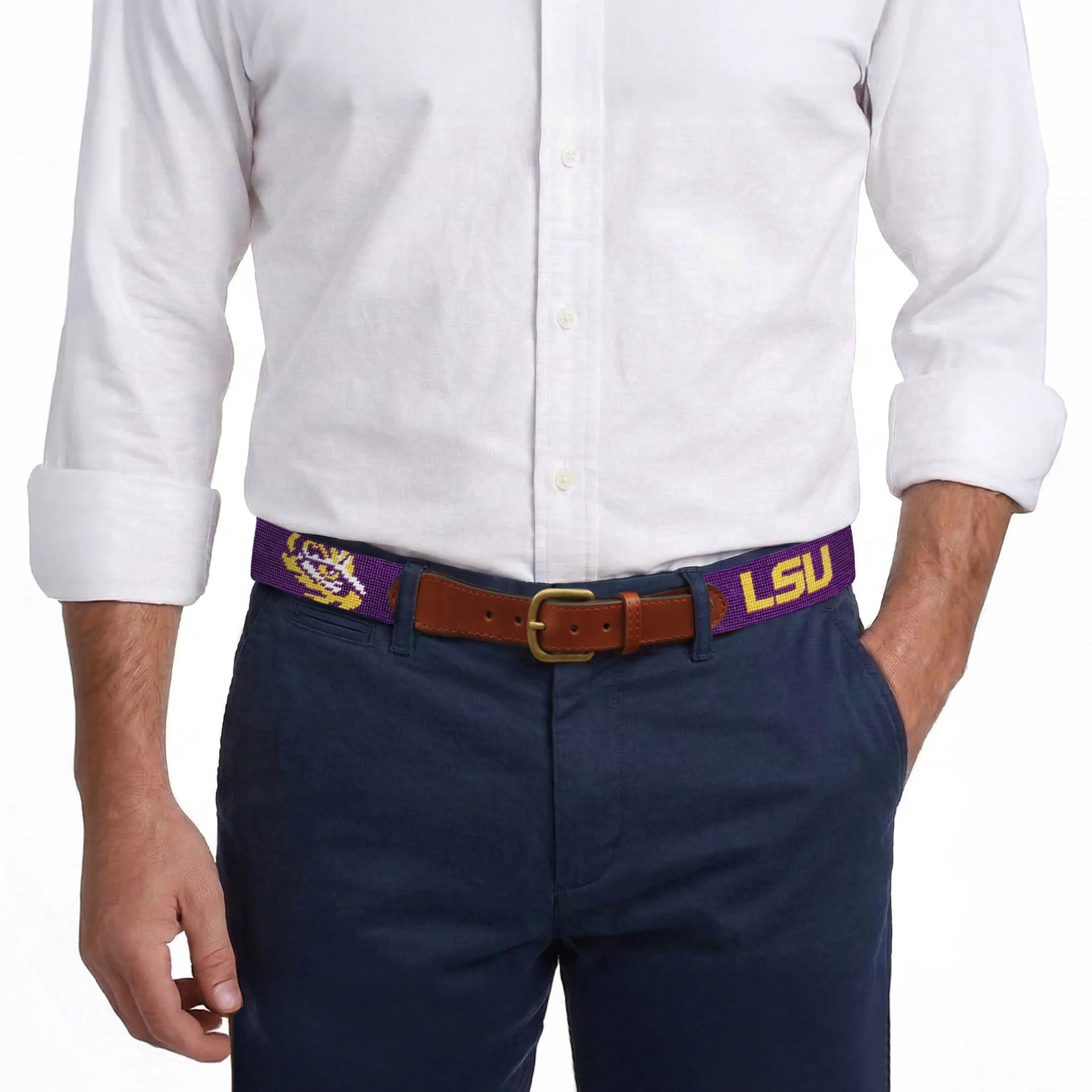 LSU Belt (Purple) - Image 9