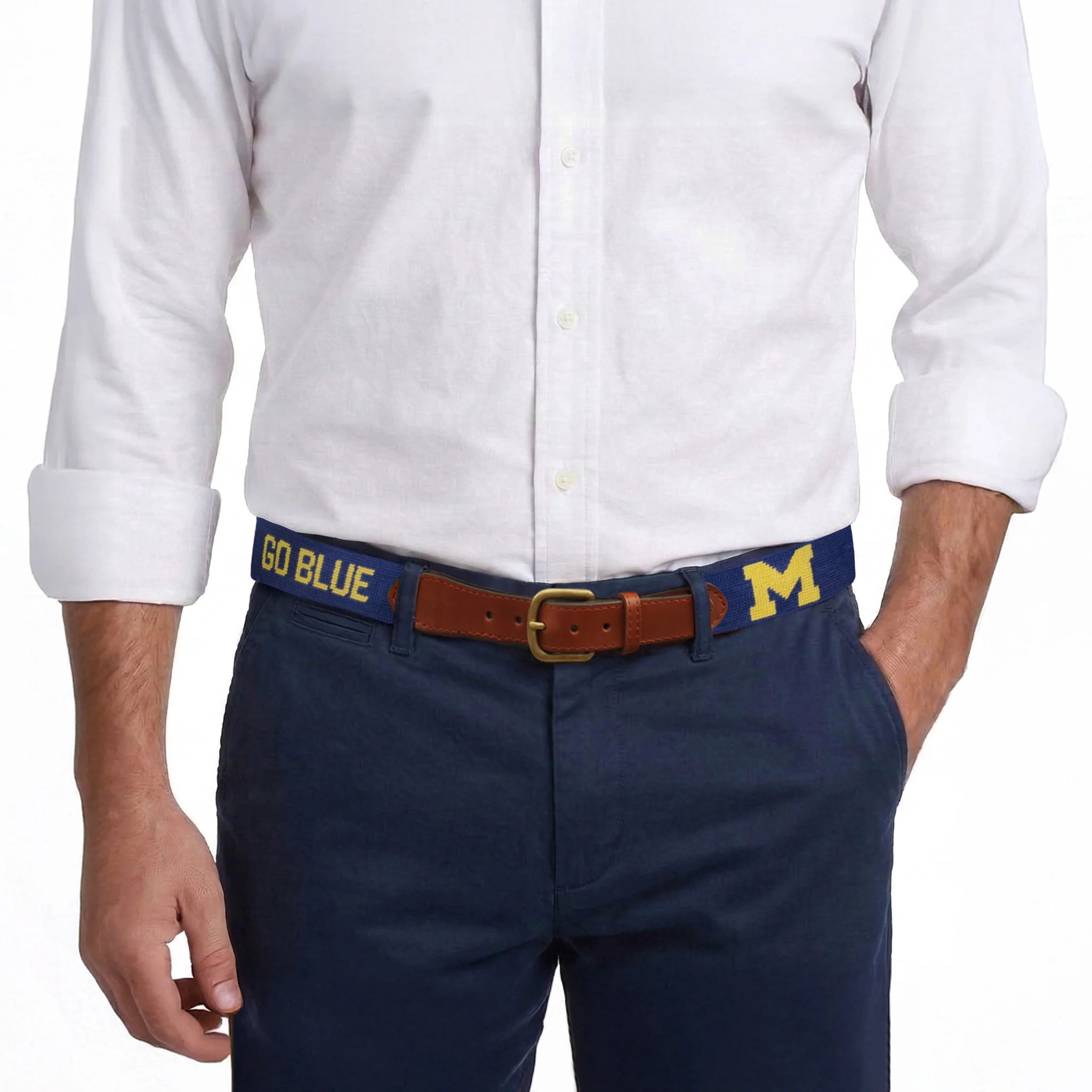 Michigan Life Belt (Classic Navy) - Image 9
