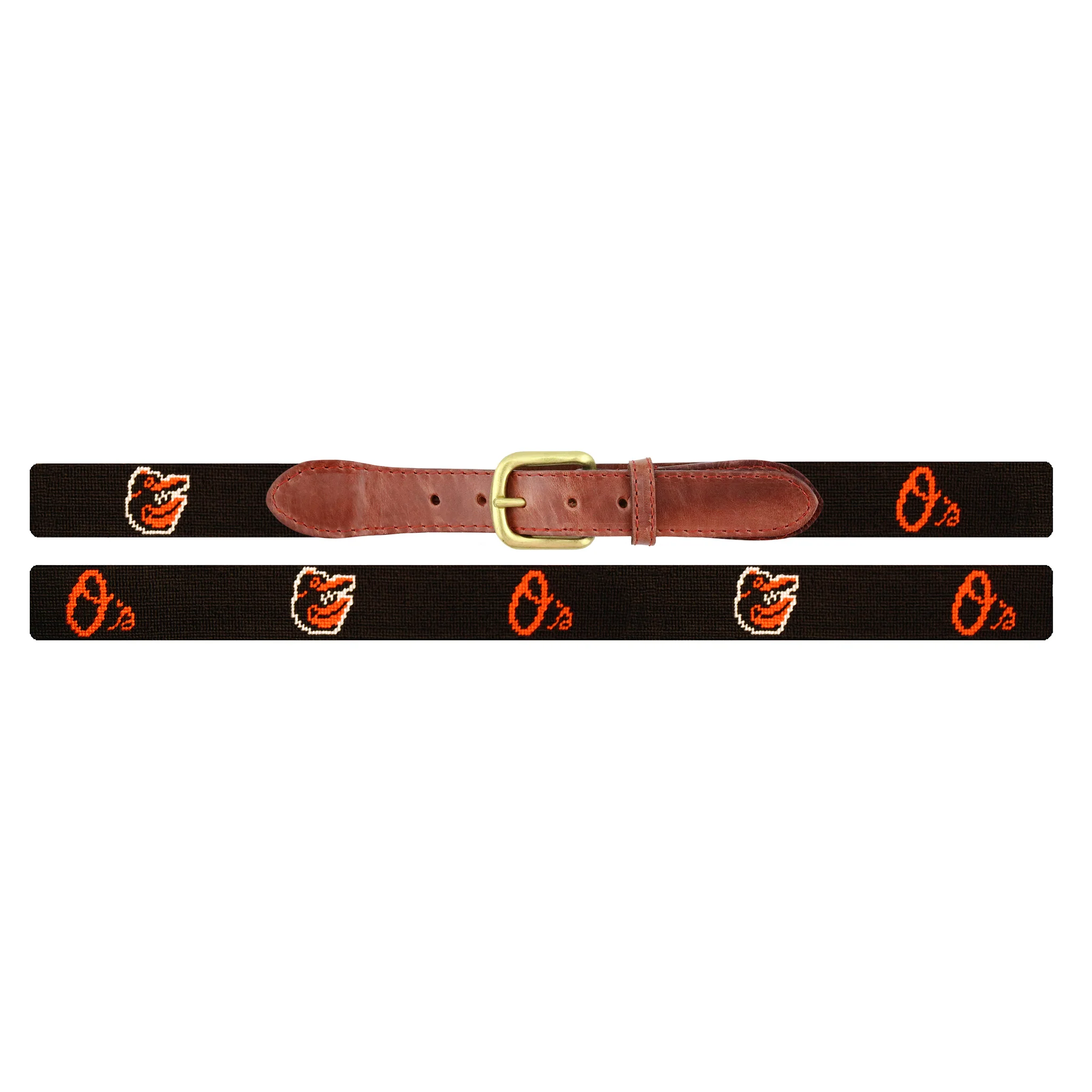 Monogrammed Baltimore Orioles Belt (Black) - Image 2