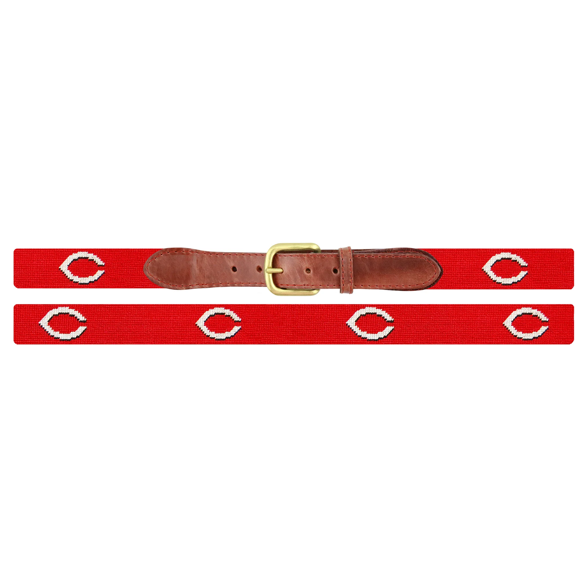 Monogrammed Cincinnati Reds Belt (Red) - Image 2
